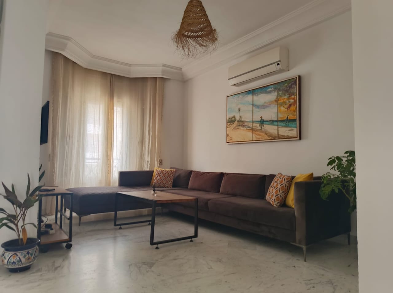 Ain Zaghouan Ain Zaghouan Location Appart. 3 pices Appartement s2 meubl  ain zaghouan nord