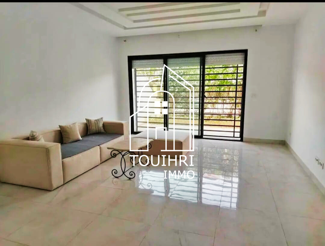 La Soukra Borj Louzir Vente Appart. 3 pices Appartement  s2 avec jardin