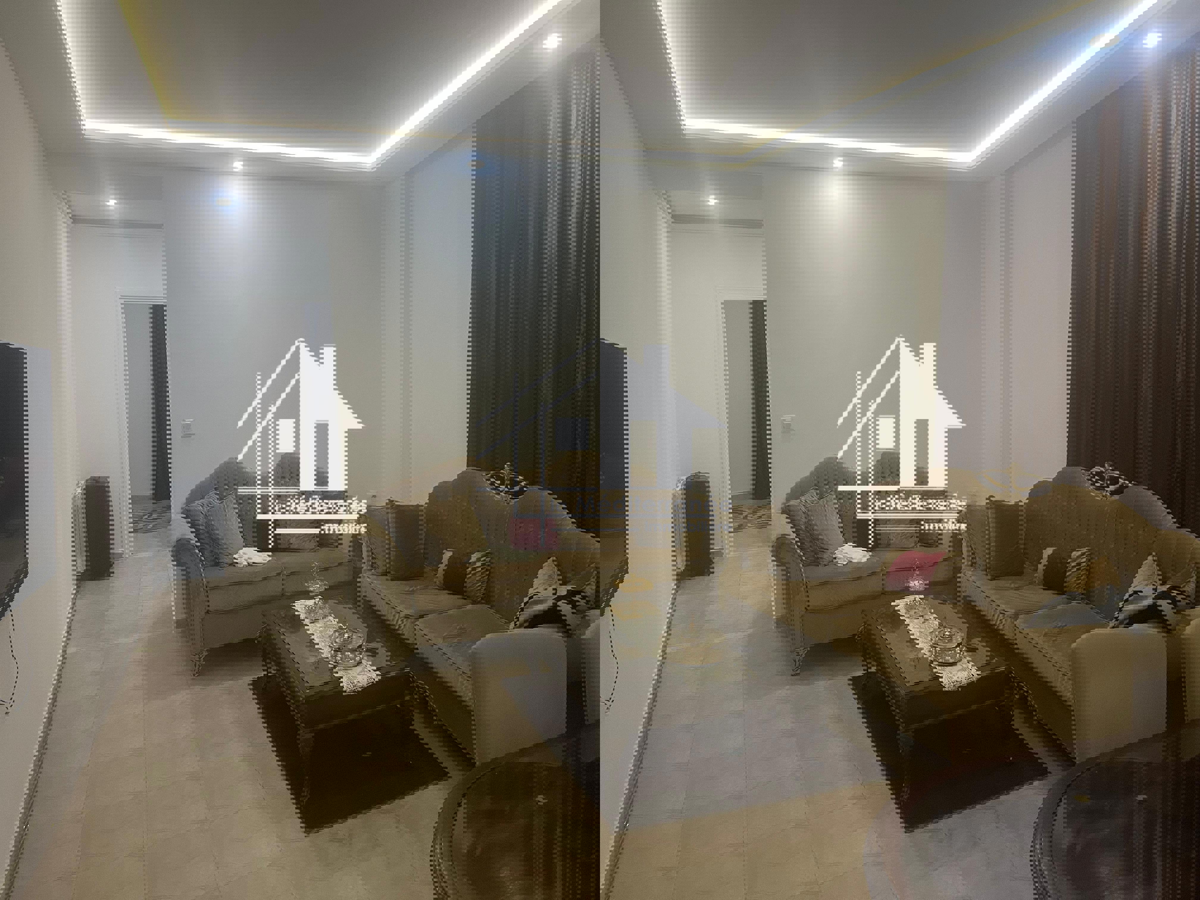 Ain Zaghouan Jardins de Carthage Location Appart. 1 pice Appartement deux chambres  coucher