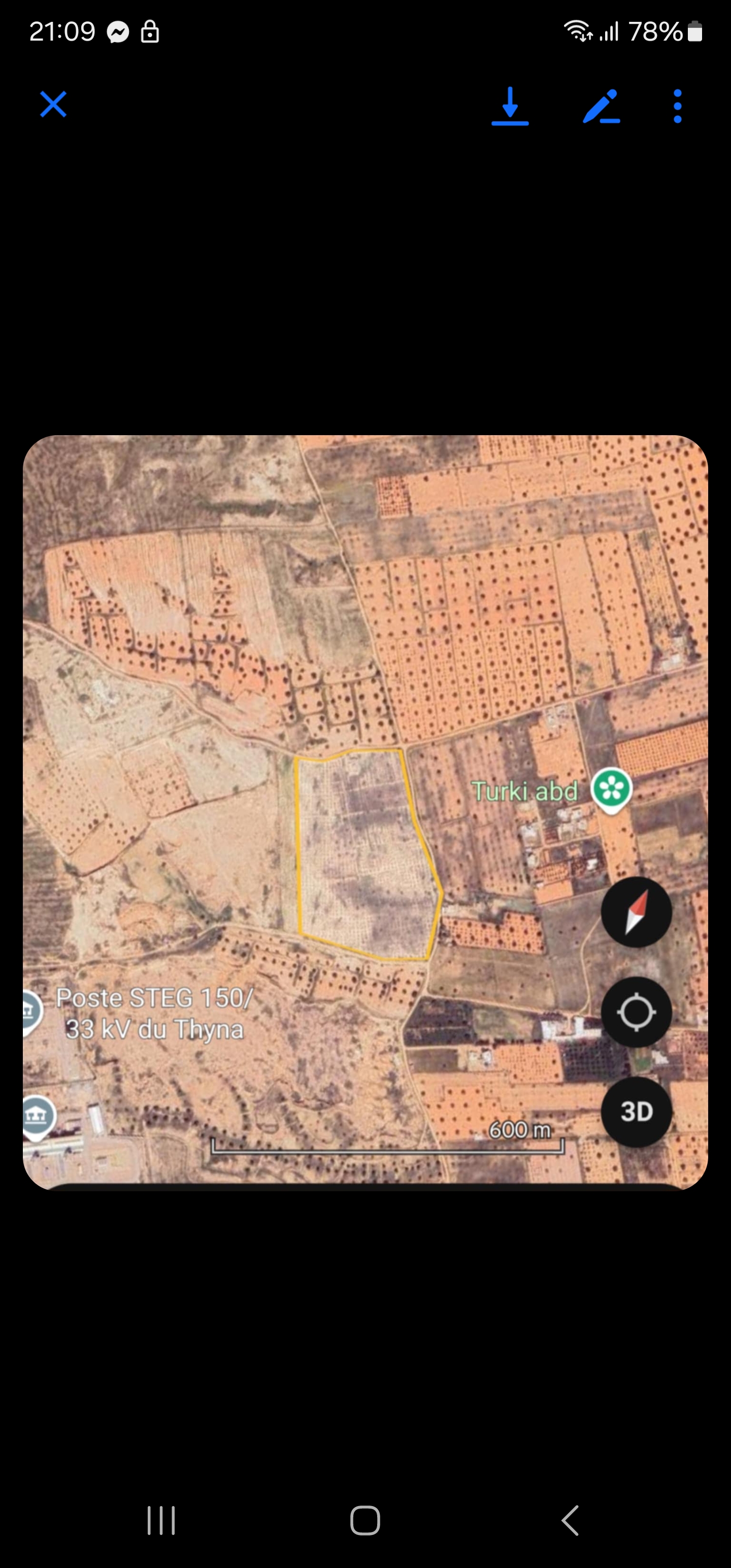 Sfax Sud El Hajeb Terrain Terrain agricole Terrain de 70 000 m2 a sfax