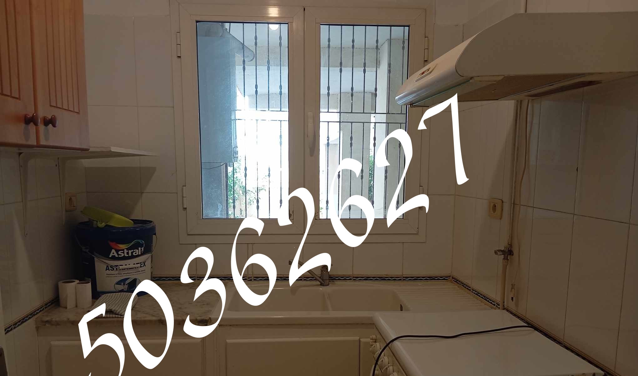 La Marsa El Aouina Vente Appart. 2 pices Appt s plus  au rdc  cit el wahat