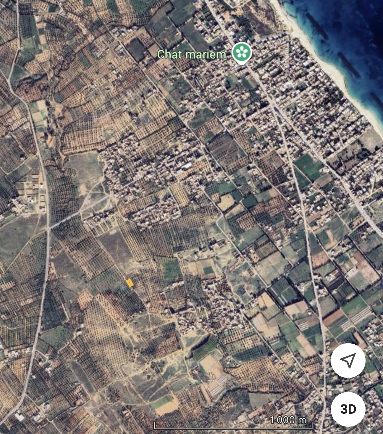 Akouda Chatt Meriem Terrain Terrain nu Terrain  piles ben zina