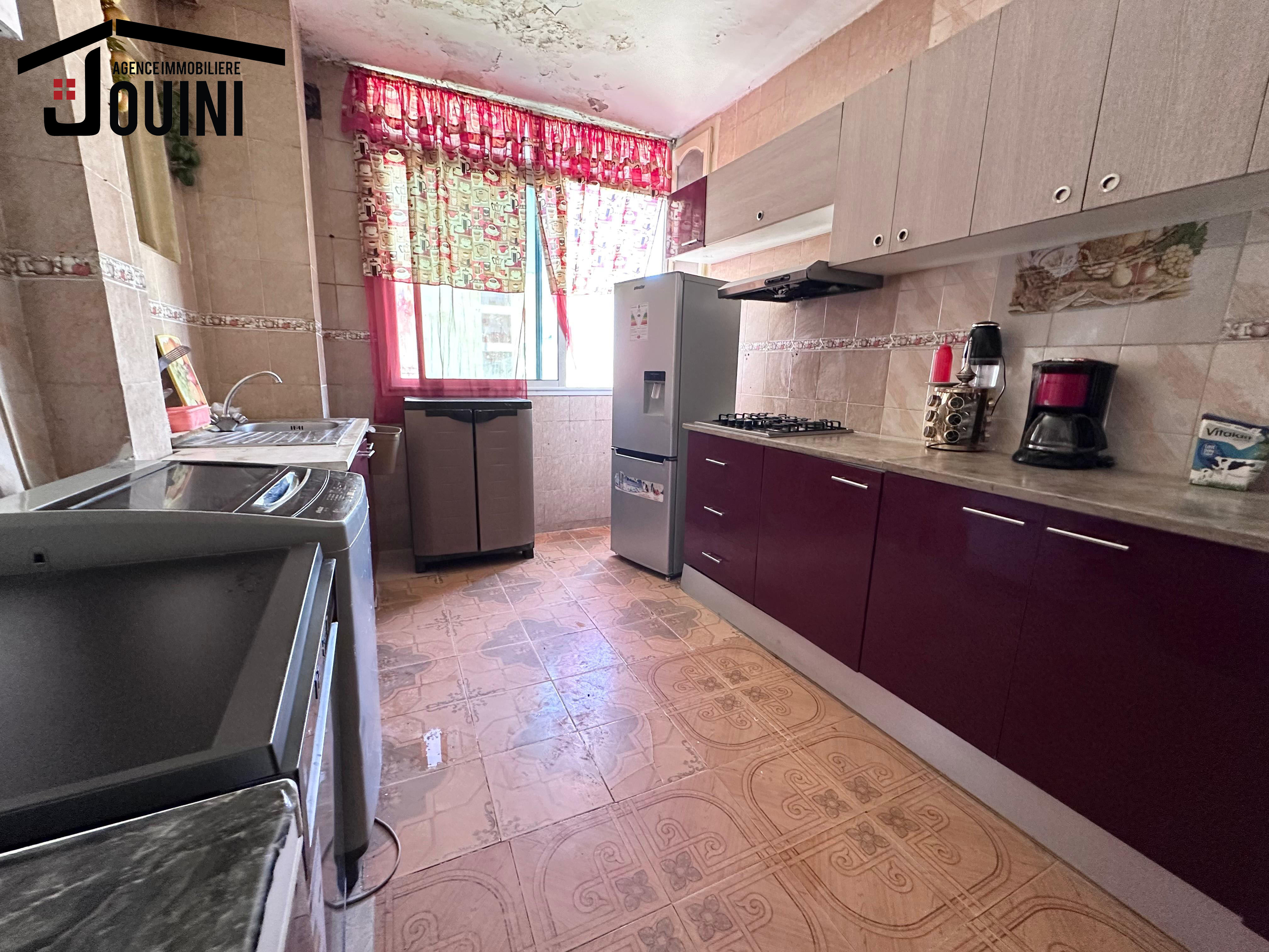 Ezzouhour (Tunis) Ezzouhour 4 Vente Appart. 3 pices Appartement s2  cit ezzouhour 4