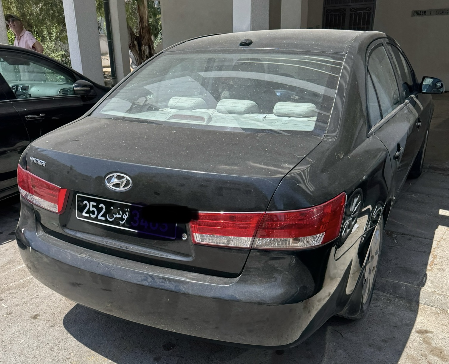 El Menzah Cite El Mahrajene Hyundai Sonata Hyundai sonata 2008 excellent tat