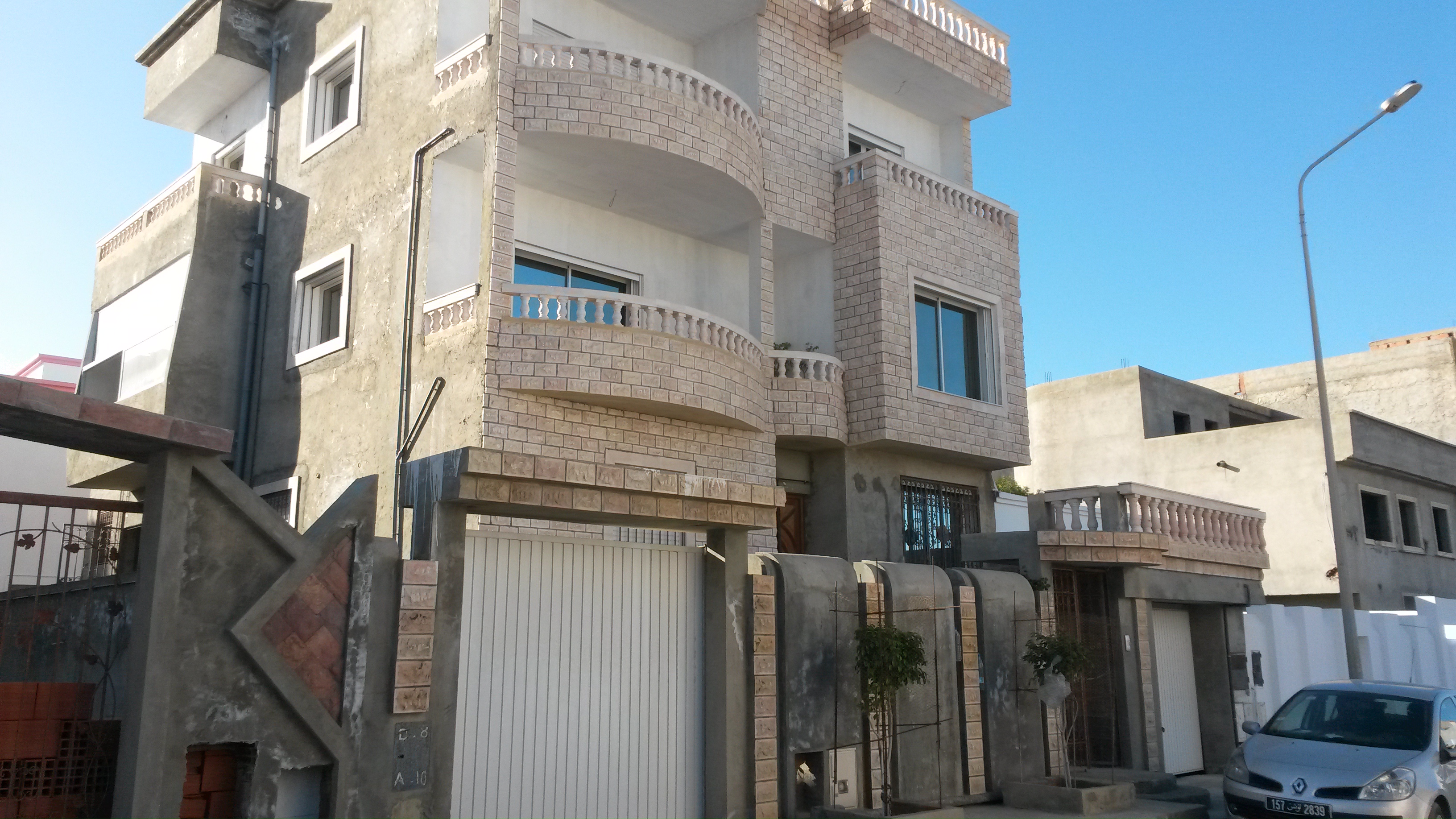 Hammam Chatt Borj Cedria Location Appart. 3 pices Villa cit sanawbar soliman riadh plage jehmi