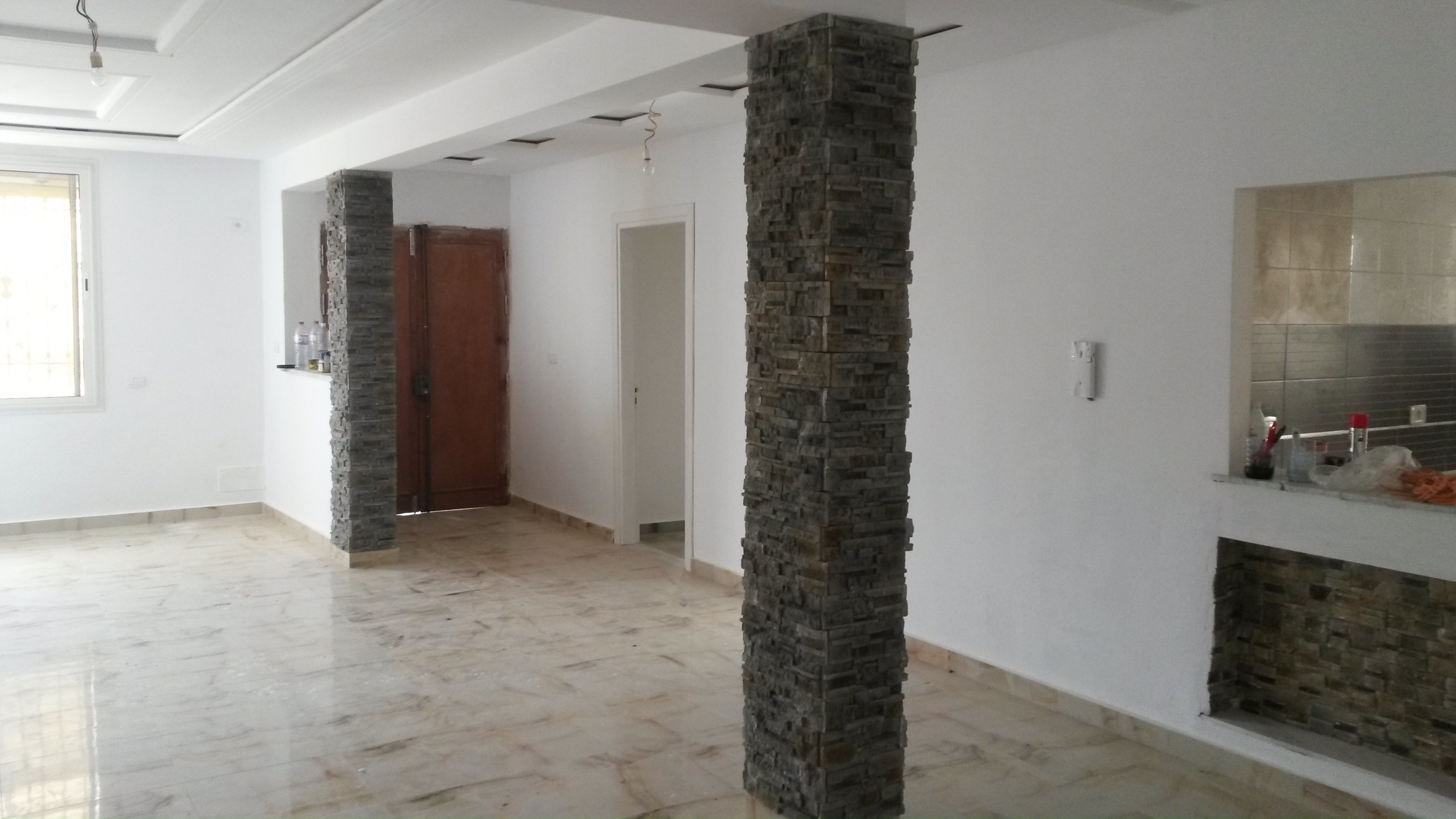 Hammam Chatt Borj Cedria Location Appart. 3 pices Villa cit sanawbar soliman riadh plage jehmi