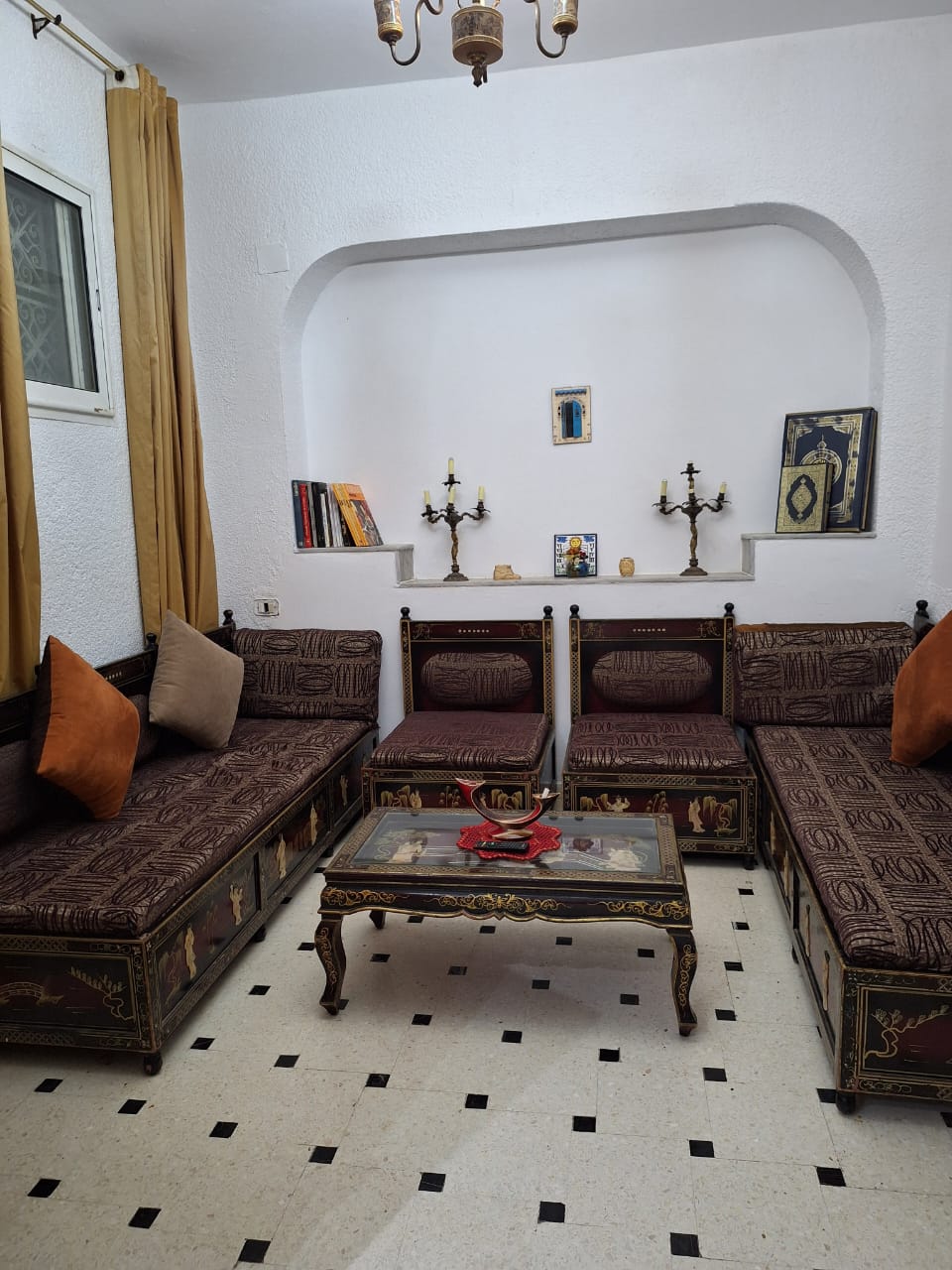 Ezzahra Ezzahra Location Appart. 2 pices Studio s1 meubl  ezzahra
