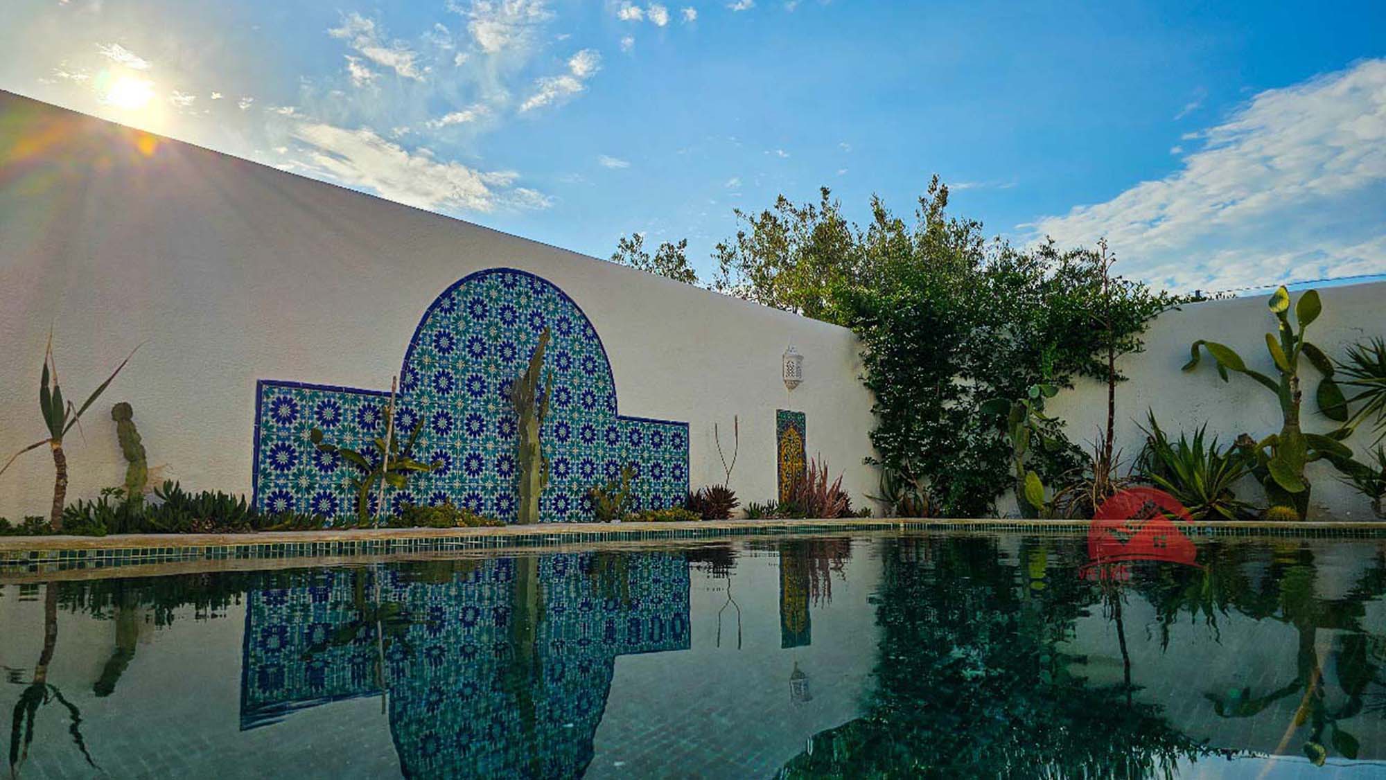 Djerba - Houmet Essouk Djerba  Location Maisons Villa avec piscine a houmt souk djerba ref l768