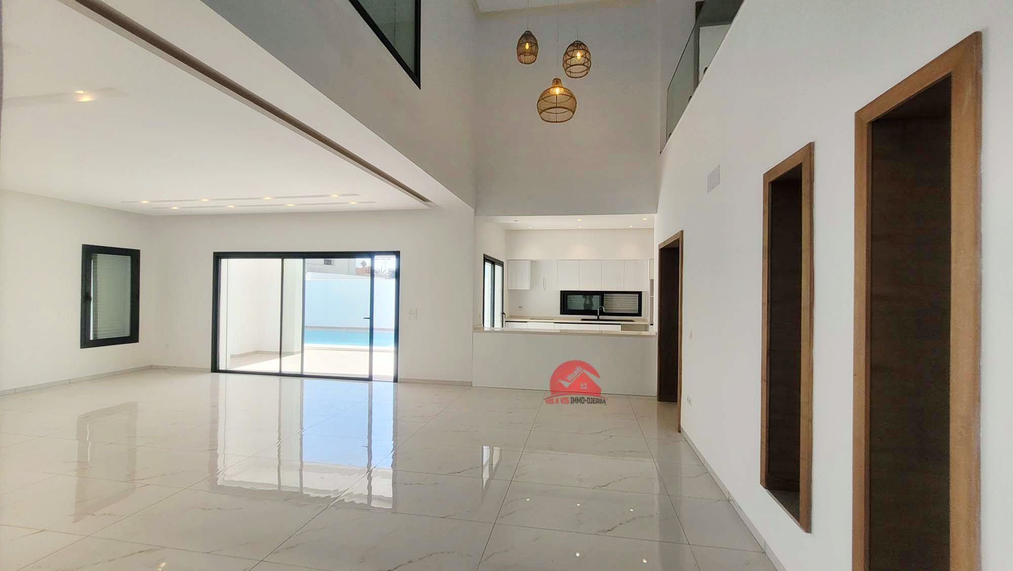 Djerba - Houmet Essouk Mezraya Vente Maisons Villa neuve en zone touristique mezraya djerba za