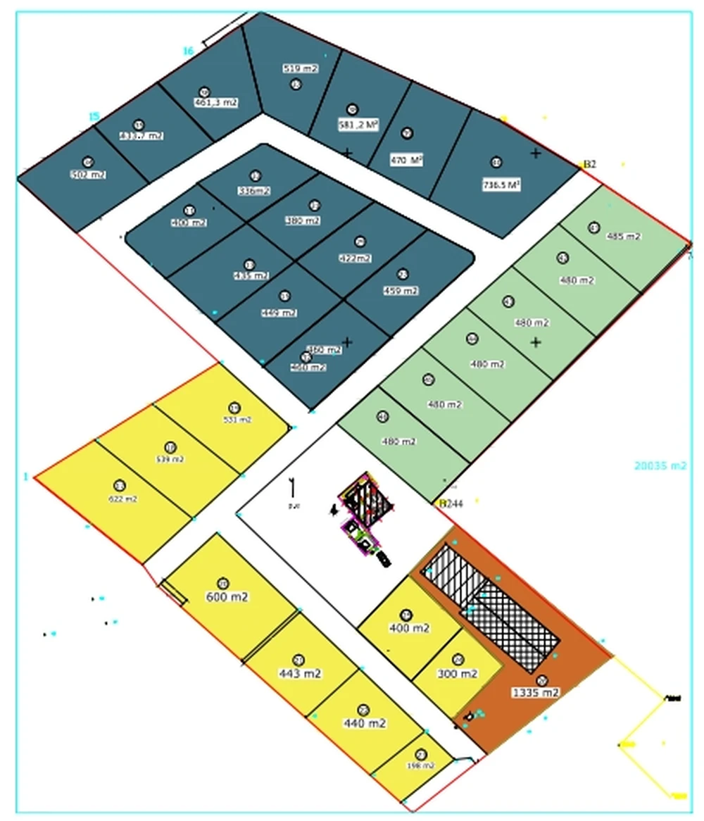 Mornag Ouzra Terrain Terrain nu 400m2 mornag20min cv tunis