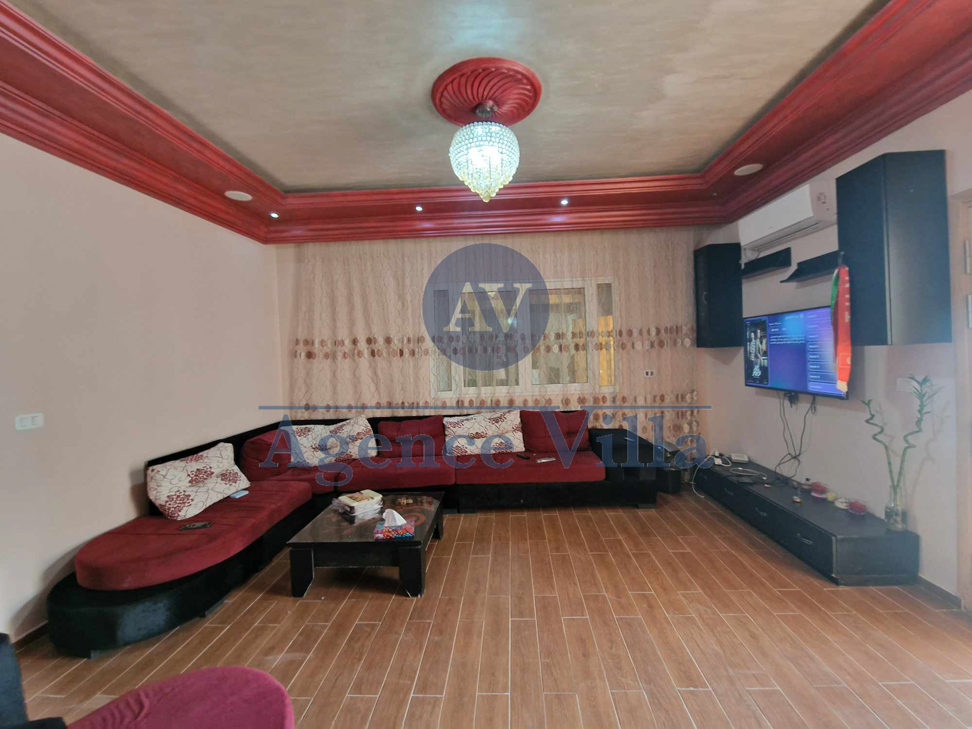 La Marsa Marsa Ennassim Location Appart. 3 pices Un rez de chausse s2 meubl  la marsa