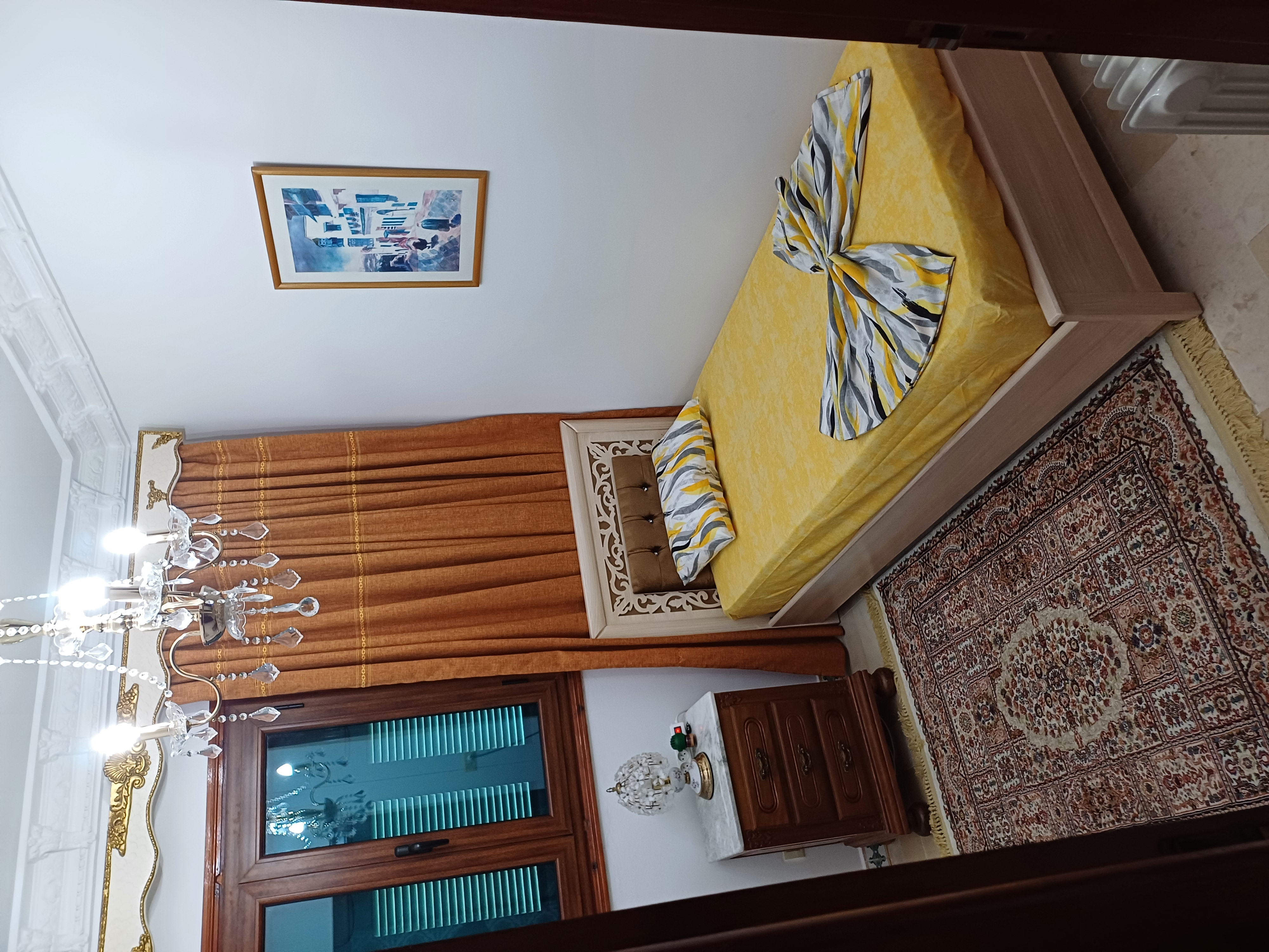 Carthage Sidi Bousaid Location Appart. 3 pices Pour 5 etudiantes filles etage villa meubl