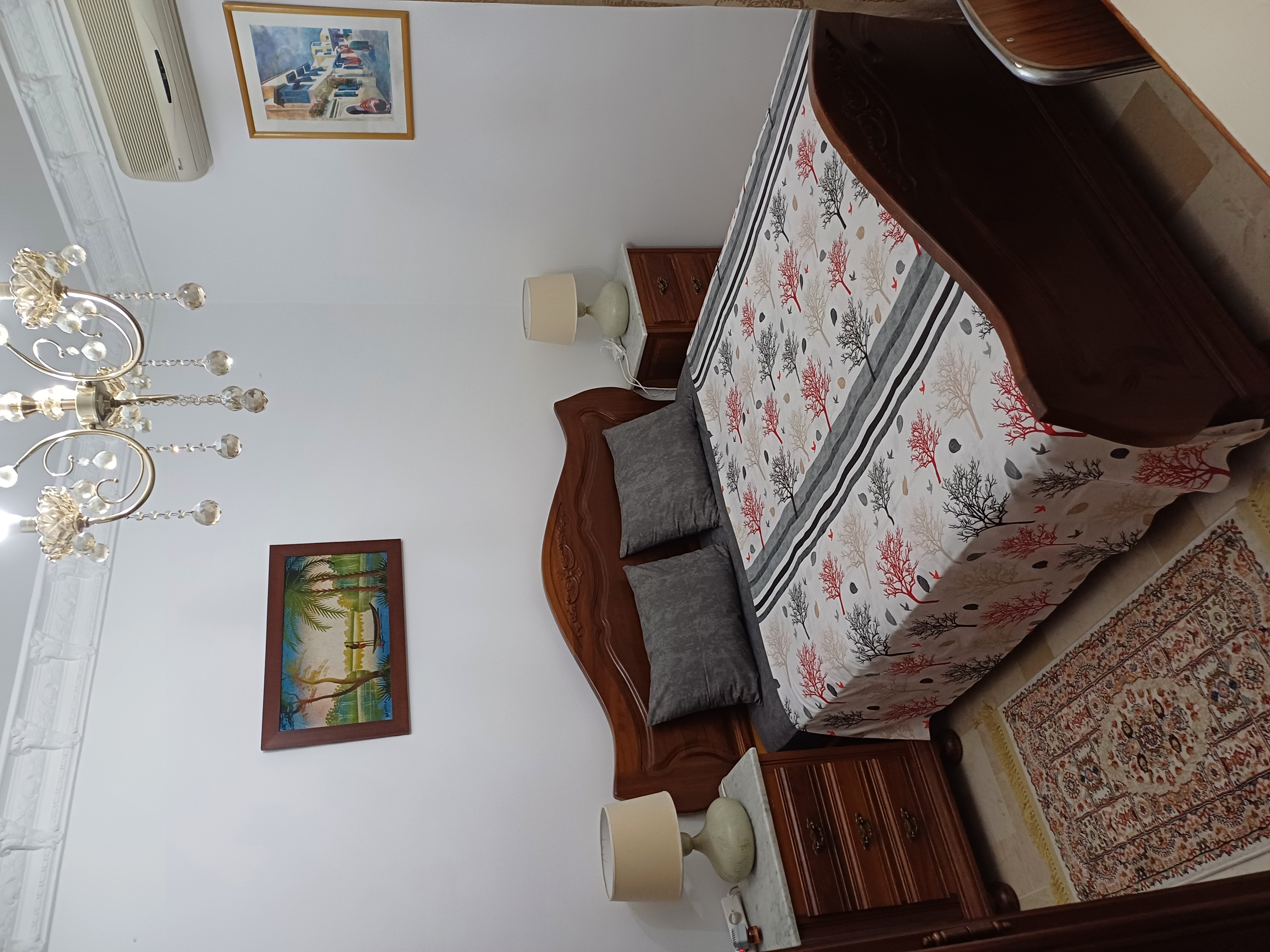Carthage Sidi Bousaid Location Appart. 3 pices Pour 5 etudiantes filles etage villa meubl