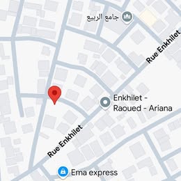 Raoued Cite Ennkhilet Terrain Terrain nu Terrain constructible cltur fait le coin
