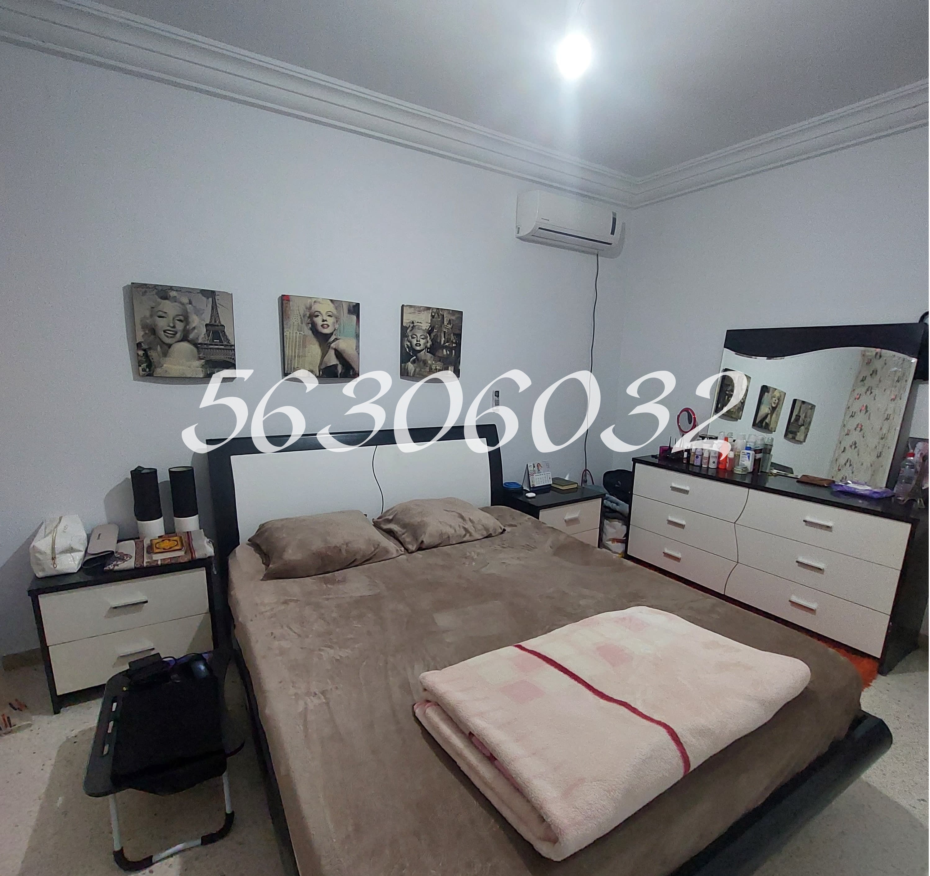 La Marsa El Aouina Location Appart. 3 pices Apprt s2   meubl   wahat
