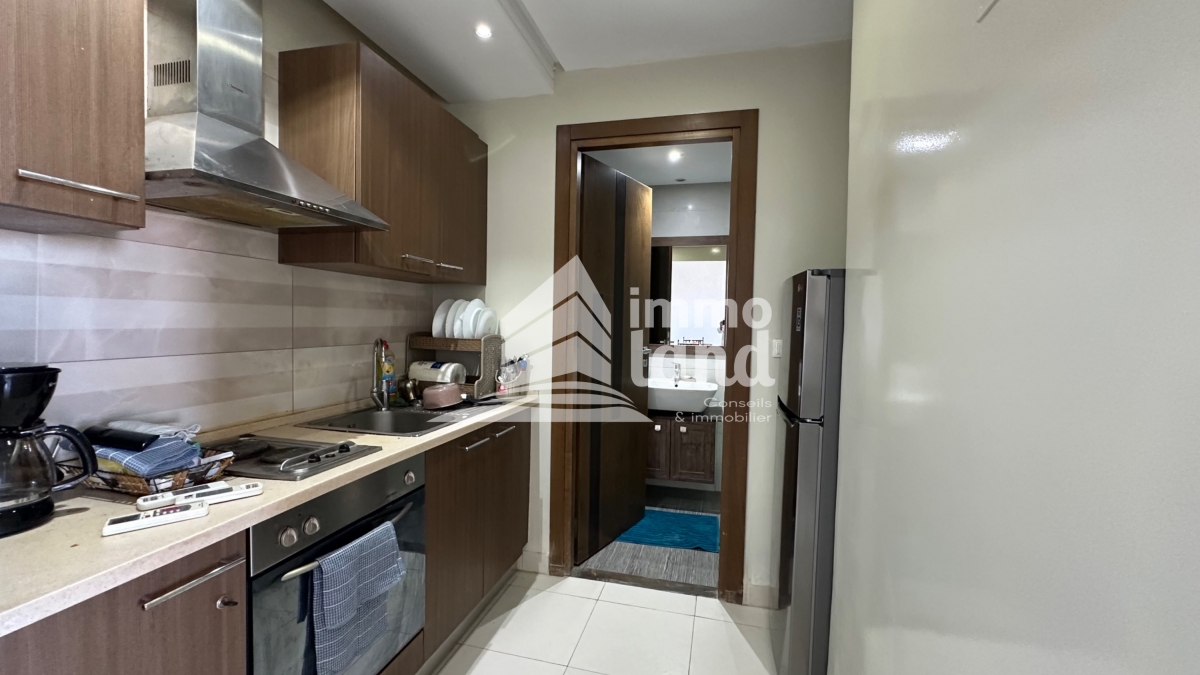 Ain Zaghouan Jardins de Carthage Location Appart. 2 pices Appartement s1 meubl ou vide