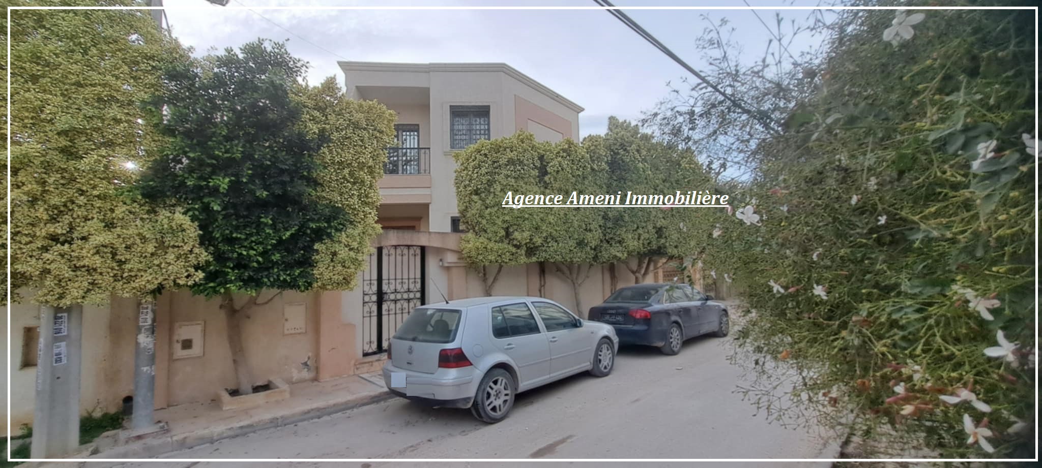 Ezzahra Ezzahra Vente Appart. 5 pices+ Villa  haut standing style amricain  el ezzhara