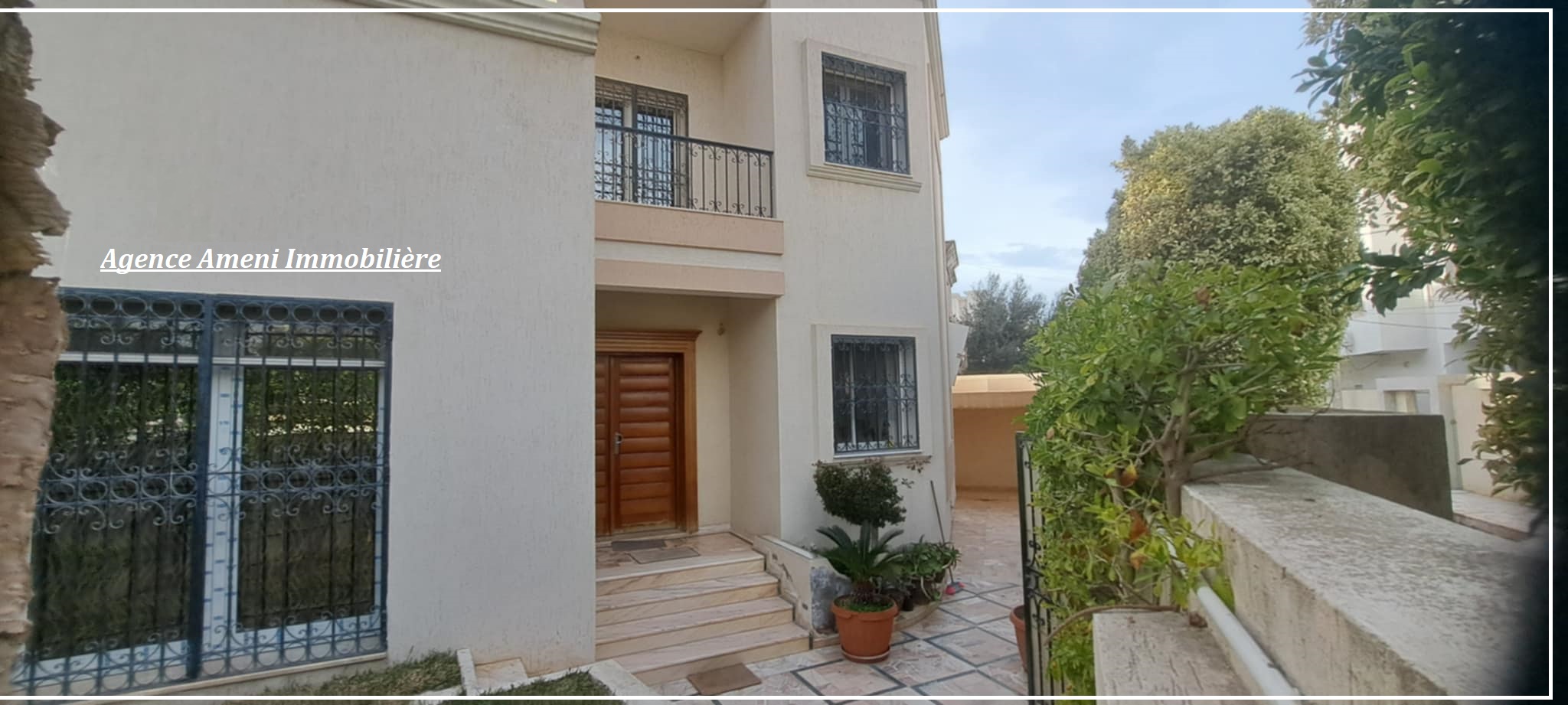 Ezzahra Ezzahra Vente Appart. 5 pices+ Villa  haut standing style amricain  el ezzhara