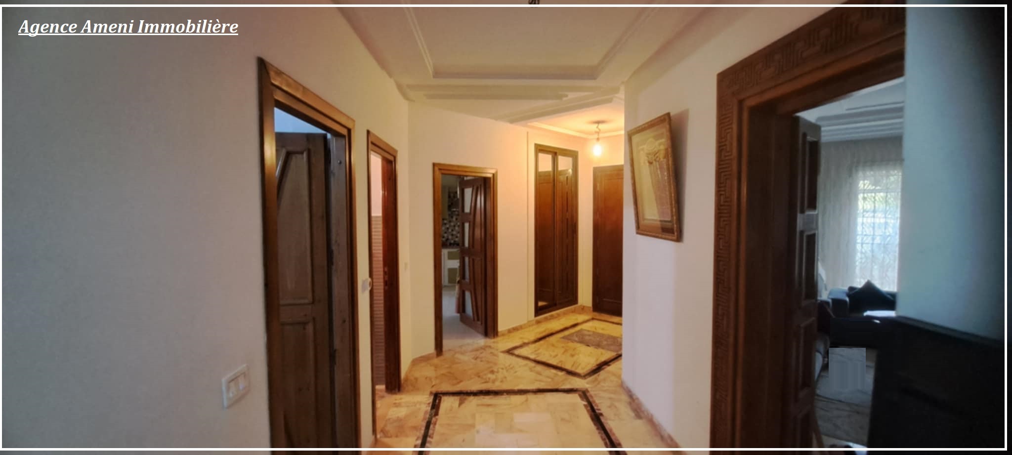 Ezzahra Ezzahra Vente Appart. 5 pices+ Villa  haut standing style amricain  el ezzhara