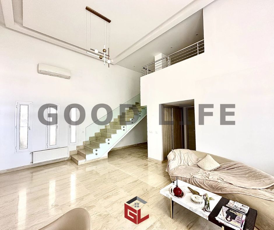 La Marsa Sidi Daoud Location Duplex Duplex en s3 meubl  sidi daoud