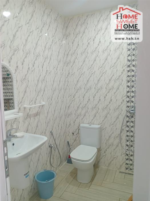 Hammam El Ghezaz Ezzahra Location Appart. 3 pices Rdc de villa meubl randa  hamem ghzez