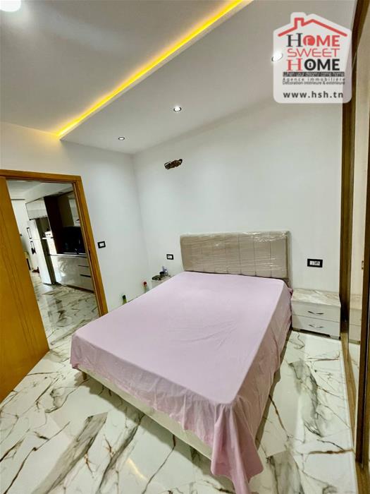 Hammam El Ghezaz Hammam El Ghezaz Location Appart. 3 pices Etage de villa s2 meubl mira  dar allouch