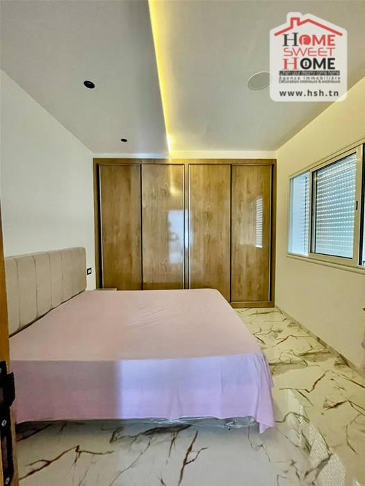 Hammam El Ghezaz Hammam El Ghezaz Location Appart. 3 pices Etage de villa s2 meubl mira  dar allouch