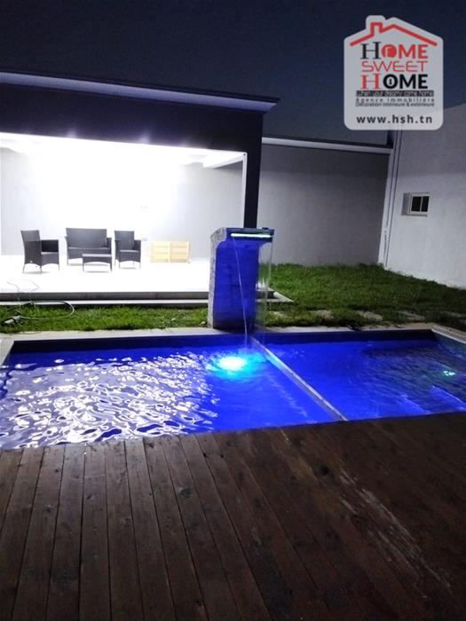 Bizerte Nord Bizerte Location Appart. 2 pices Villa s2  meubl avec piscine  essafa   bizerte