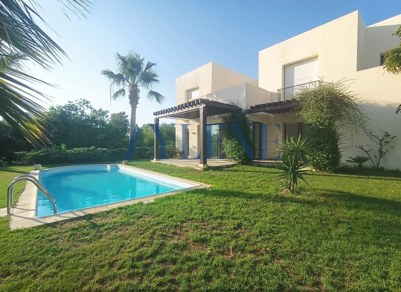 La Marsa Gammart Location Maisons Villa s4 avec piscine  gammarth