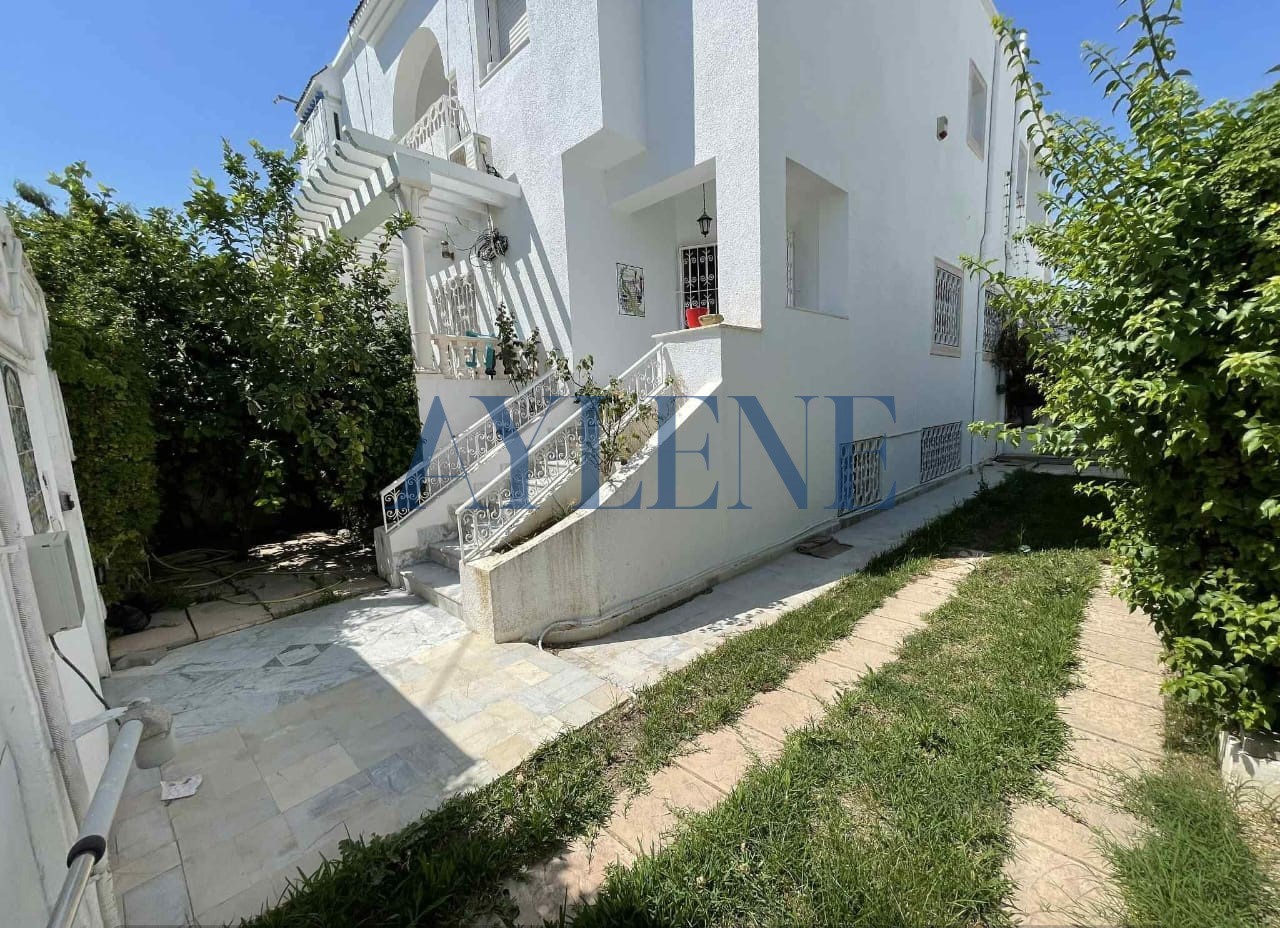 La Marsa Marsa Safsaf Location Appart. 3 pices Villa s3 avec jardin et suite parentale