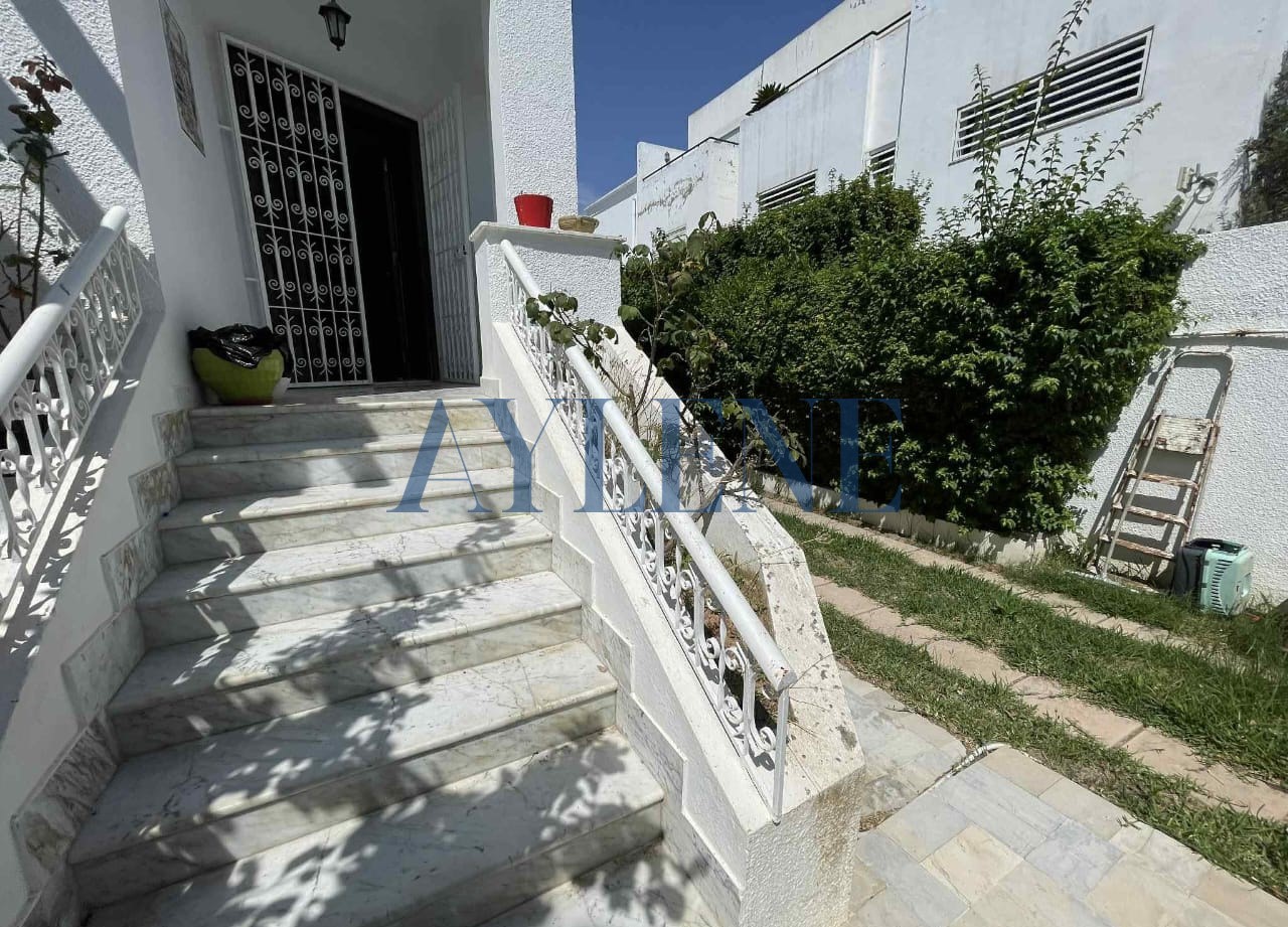 La Marsa Marsa Safsaf Location Appart. 3 pices Villa s3 avec jardin et suite parentale