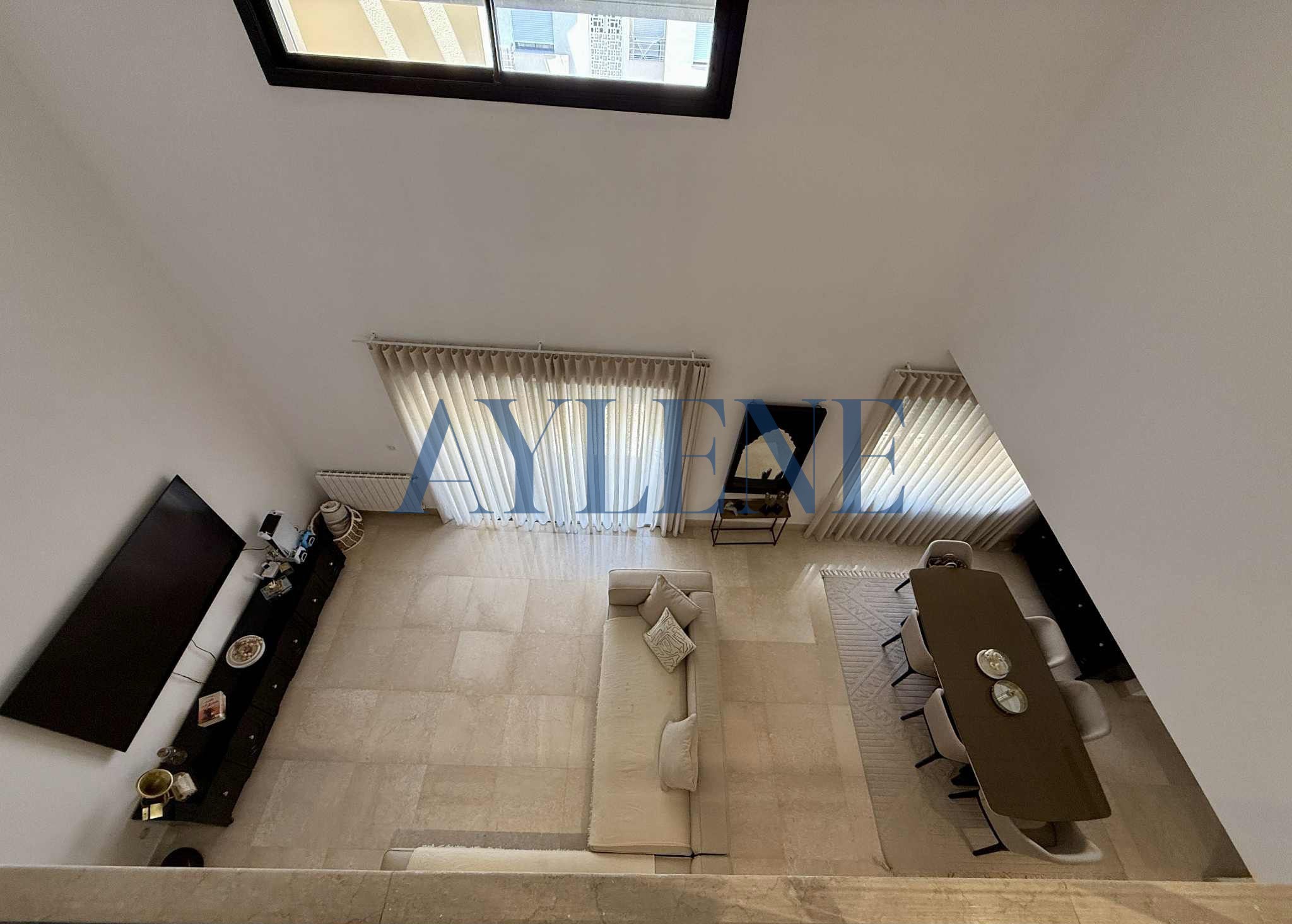 Ain Zaghouan Jardins de Carthage Location Appart. 4 pices Duplex s4 avec chambre de service