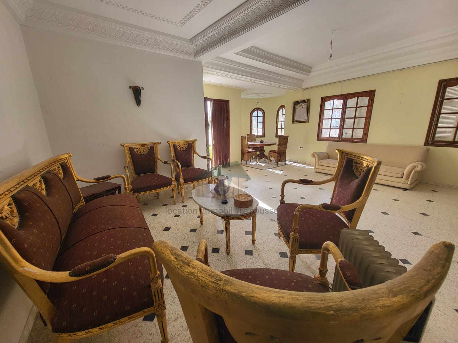 Sousse Ville Sousse Location Appart. 4 pices Villa s4 habitation ou bureautique