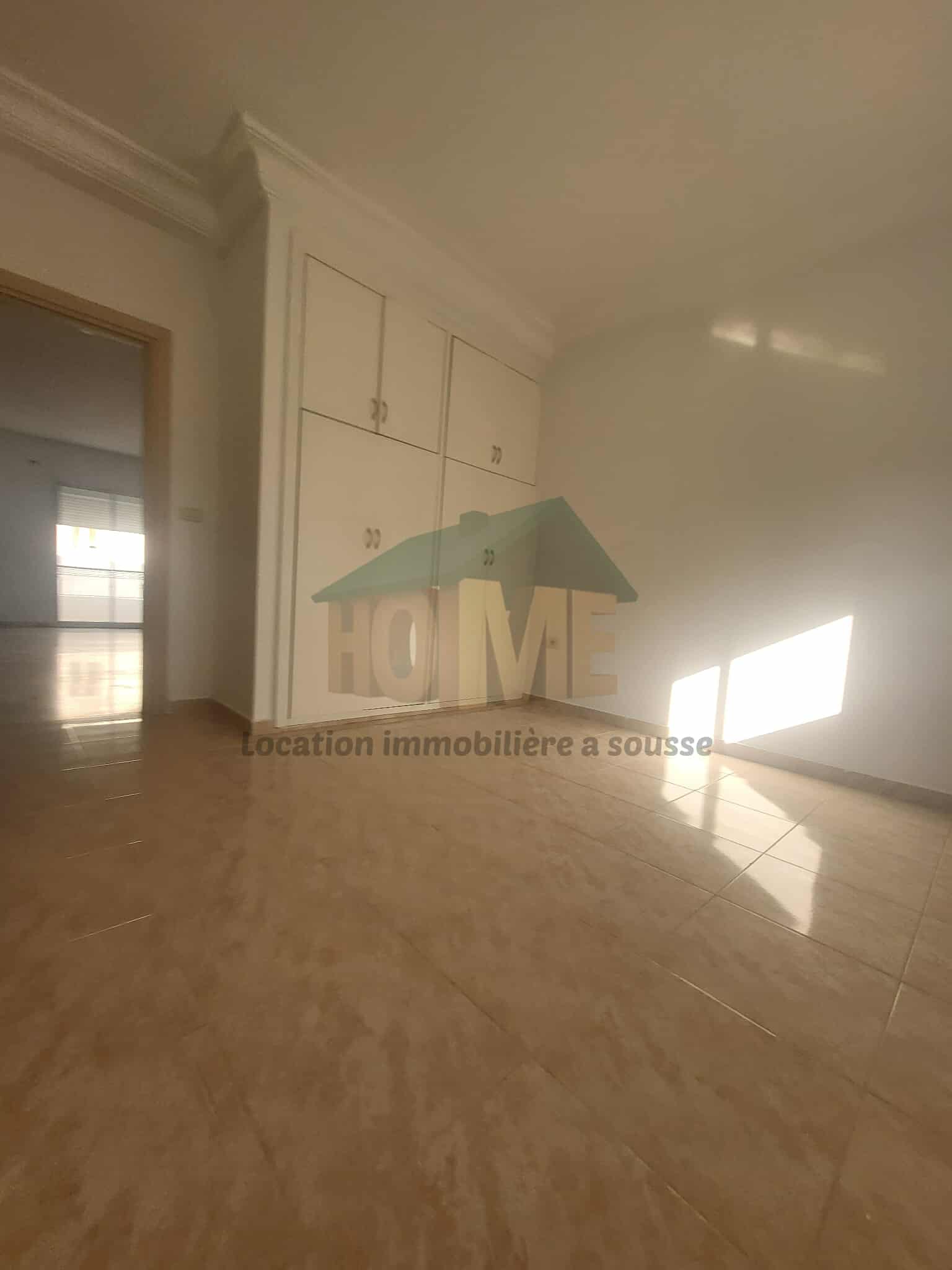 Sousse Jaouhara Sahloul Location Appart. 3 pices S2 sans meuble idal pour couple