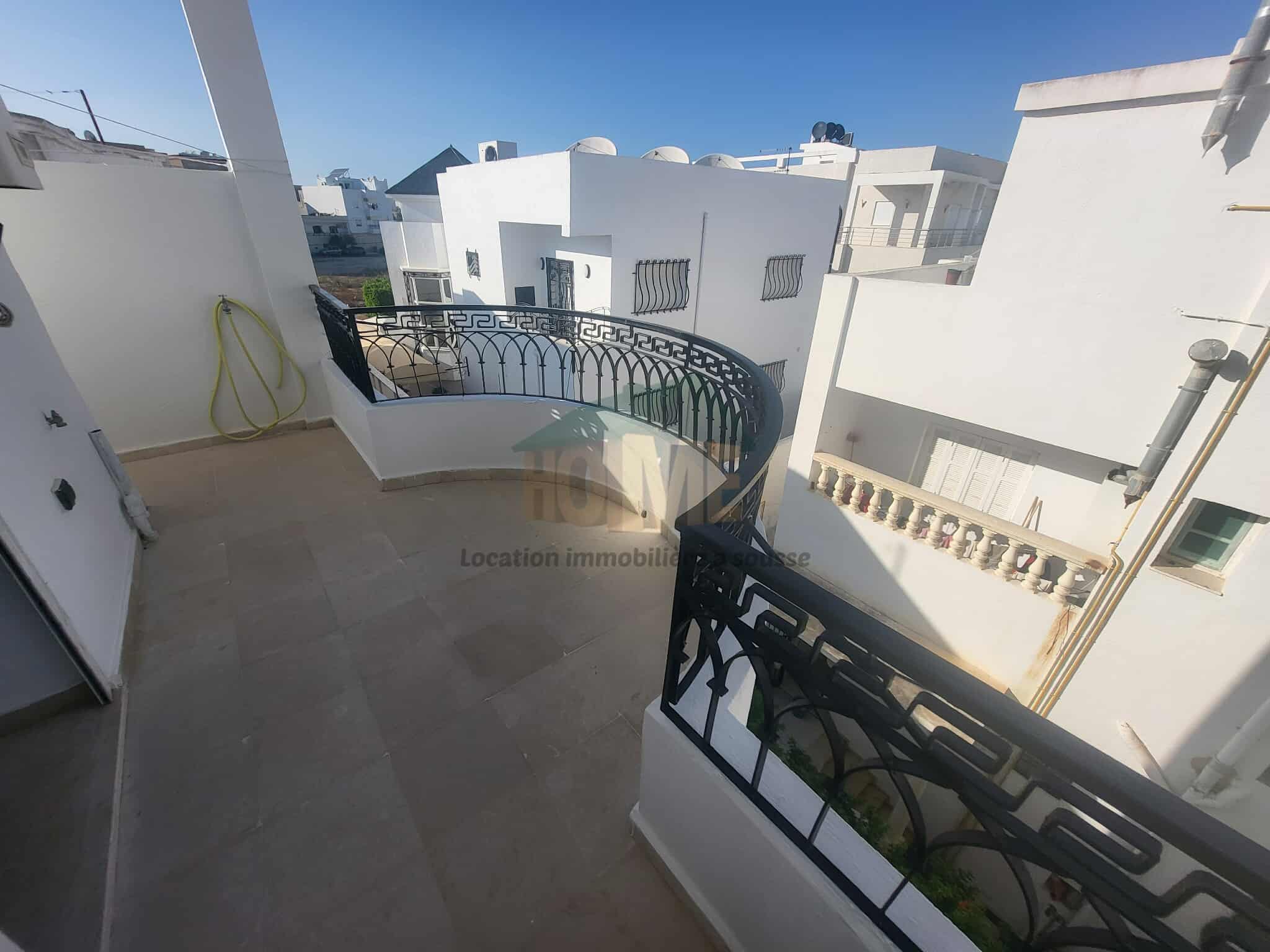 Sousse Jaouhara Sahloul Location Appart. 3 pices S2 sans meuble idal pour couple