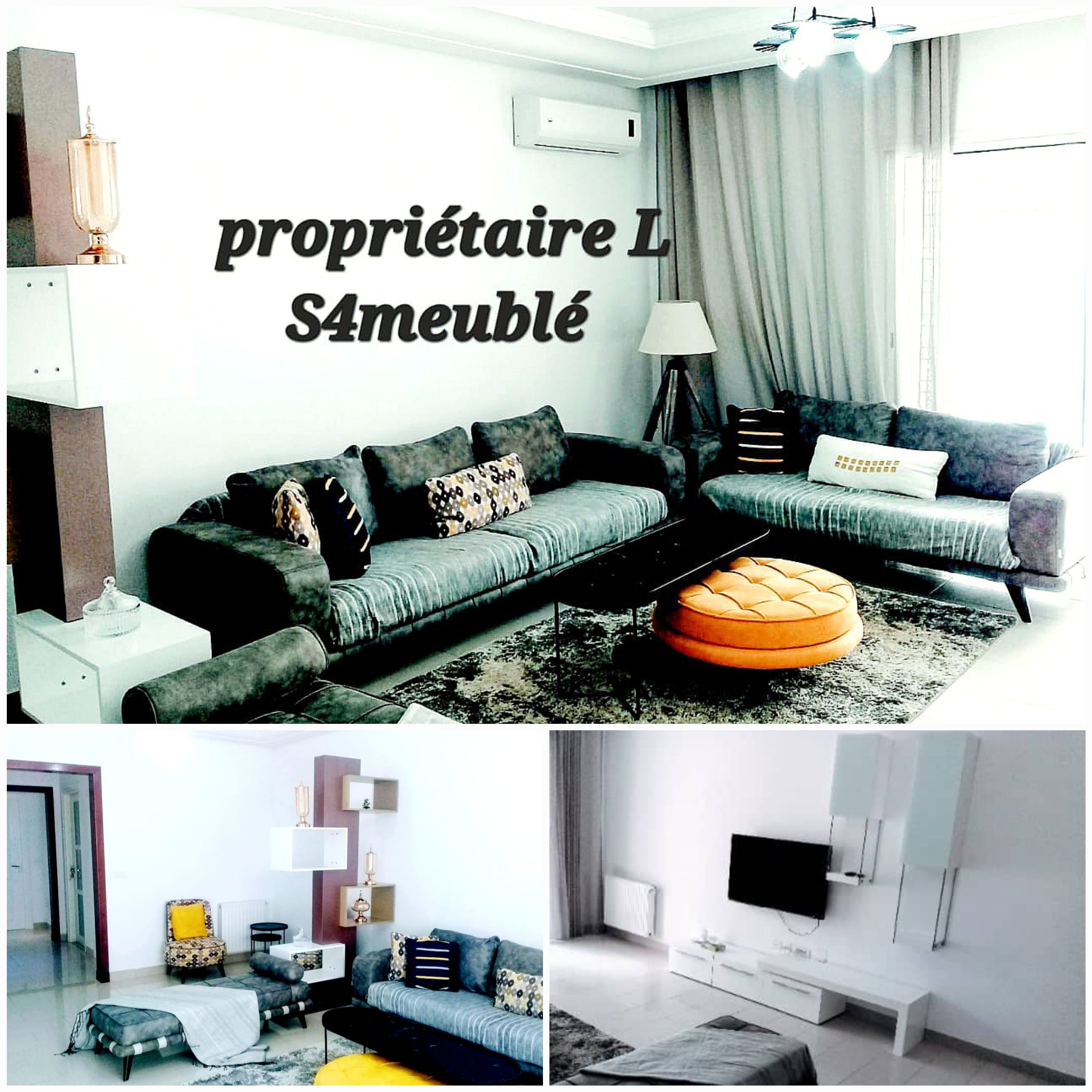 Ain Zaghouan Ain Zaghouan Location Appart. 4 pices Particulier l s4 meubl neuf  cit wehat l'aouina