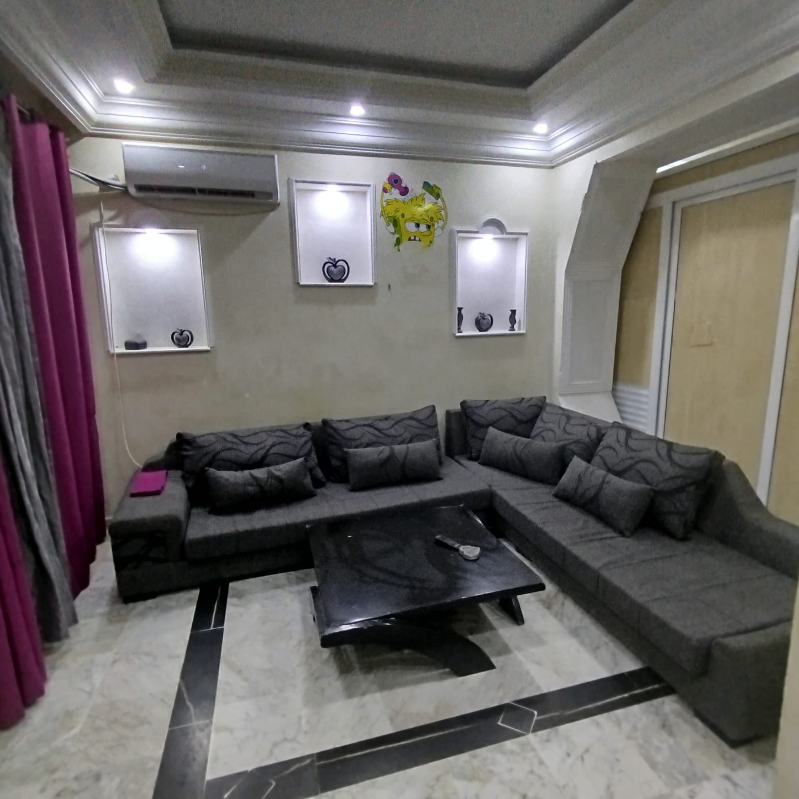 Ariana Ville El Menzah 8 Location Appart. 3 pices Rdc de villa s2 meubl  ariana suprieure