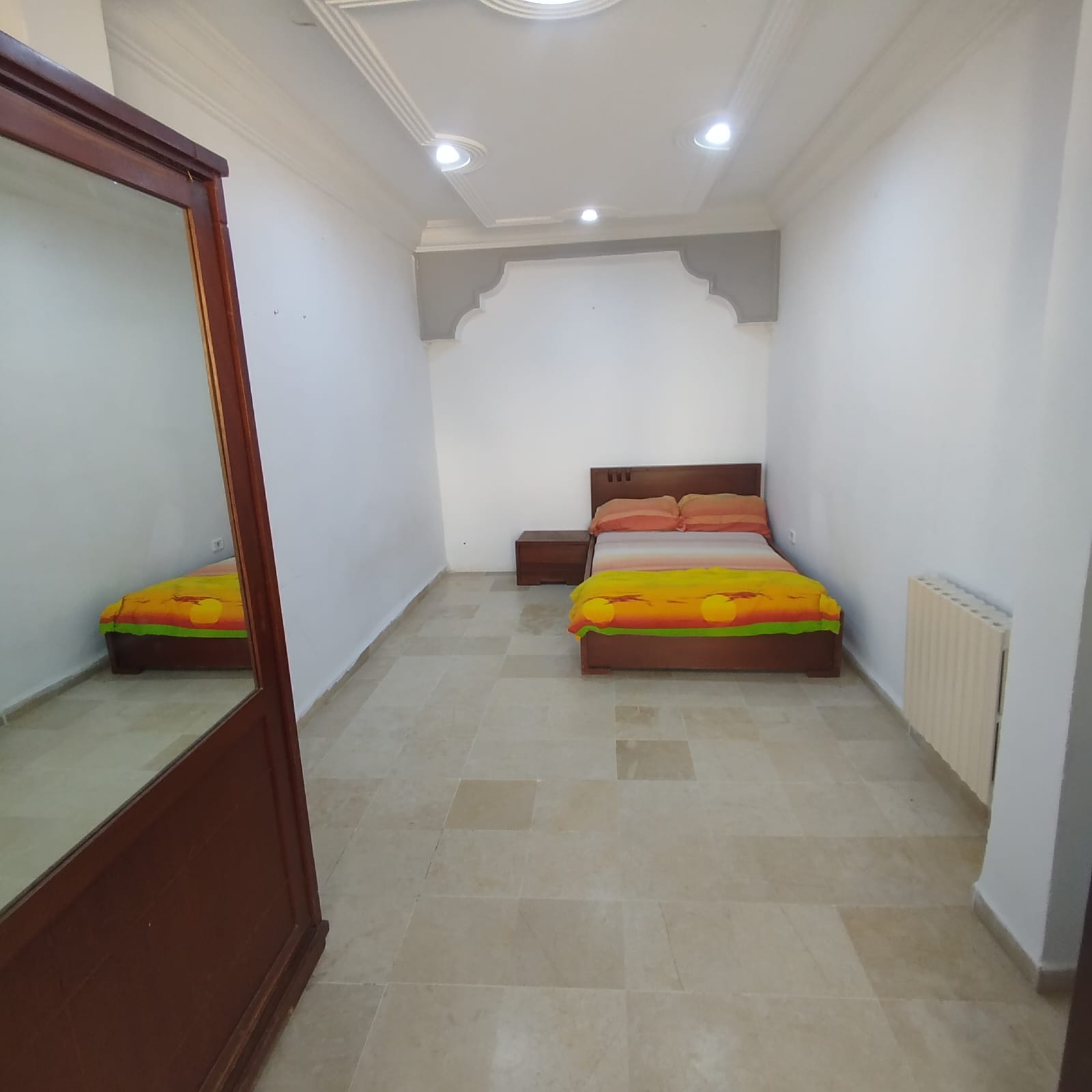 Ariana Ville El Menzah 8 Location Appart. 2 pices Mignon tage de villa s2 meubl  ariana suprieur