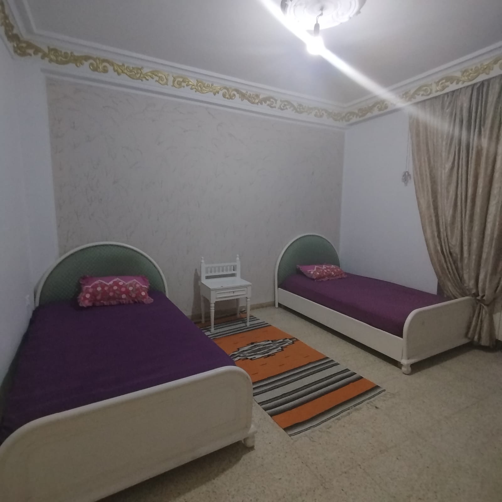 El Menzah El Manar 2 Location Appart. 3 pices Charmant appartement s2 meubl  manar2