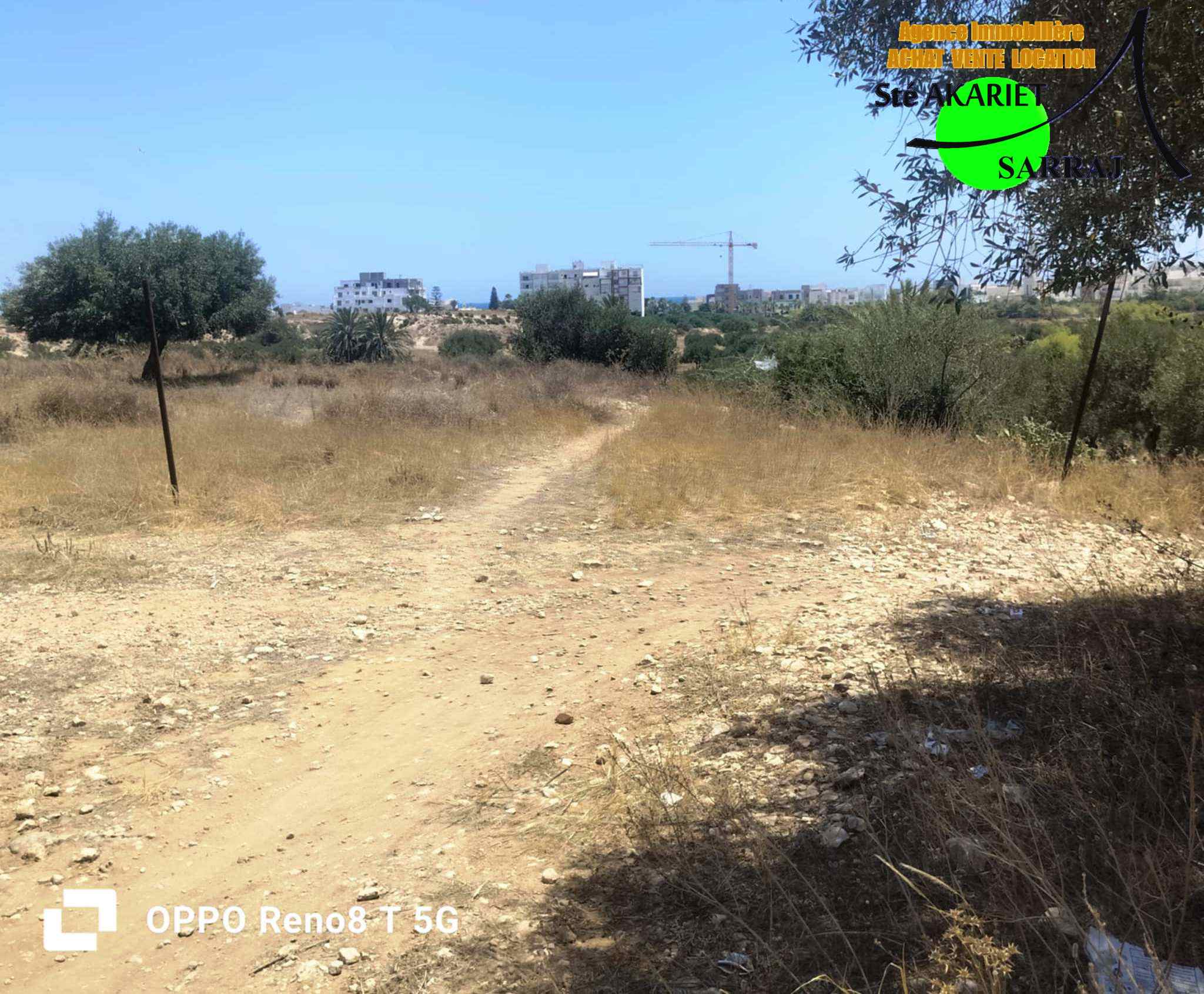 Hammam Sousse El Kantaoui Terrain Terrain agricole Terrain d'investissement 1150m  hmada kantaoui
