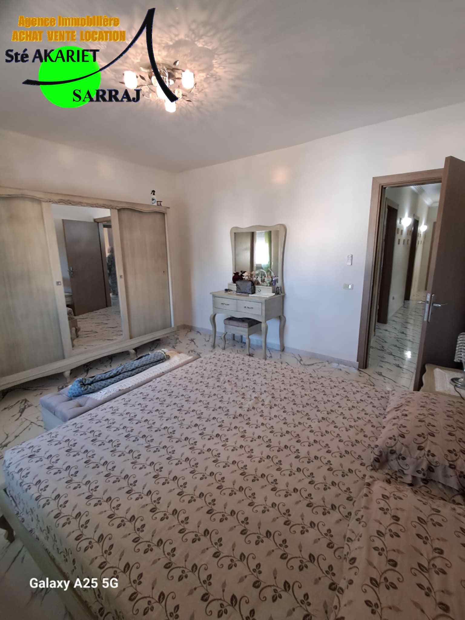 Akouda Chatt Meriem Vente Appart. 4 pices Luxueux appartement s3 vue de mer chatt mariem