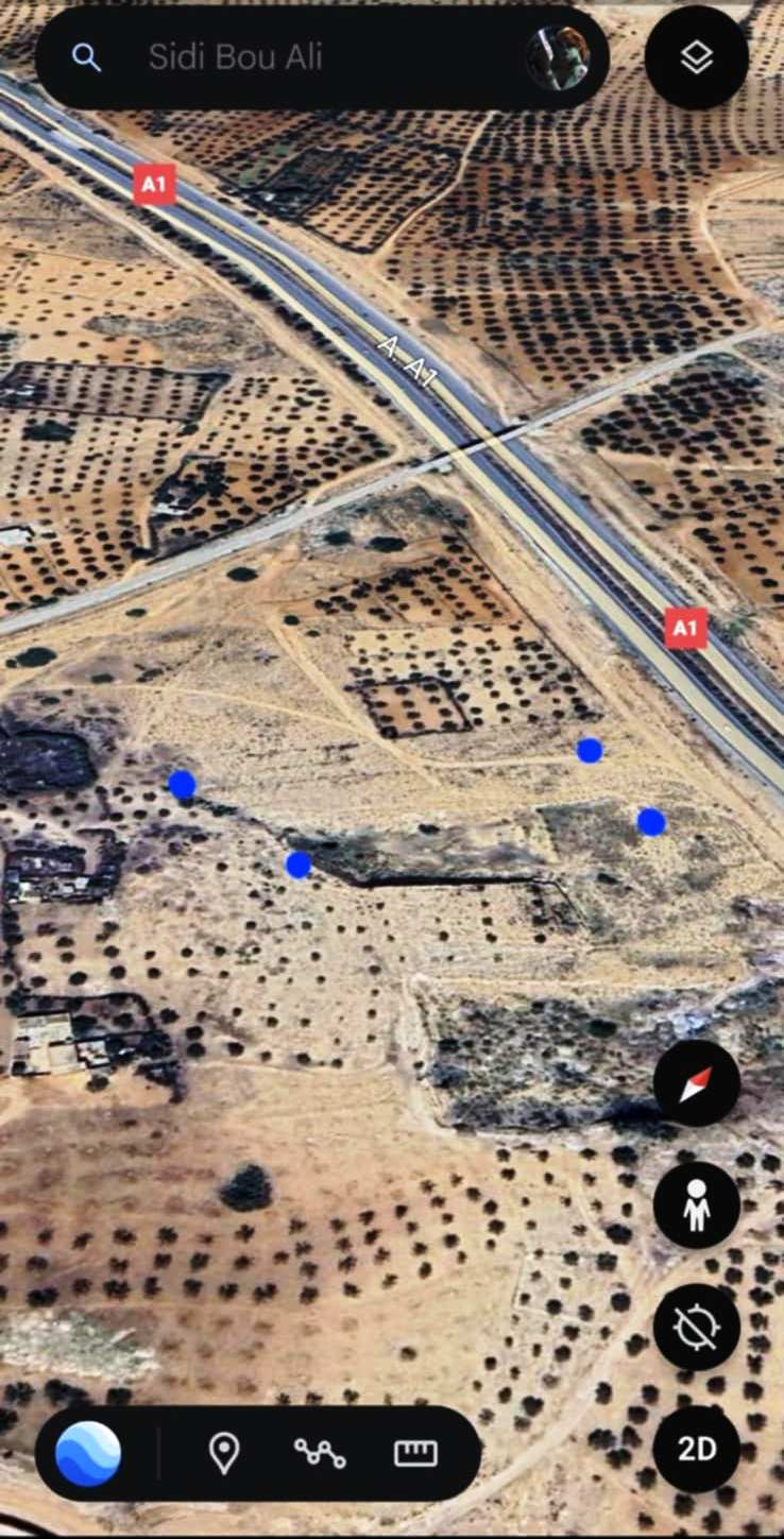 Sidi Bou Ali Sidi Bou Ali Terrain Terrain agricole Offre terrain agricole 4460m fokaia sidi bouali