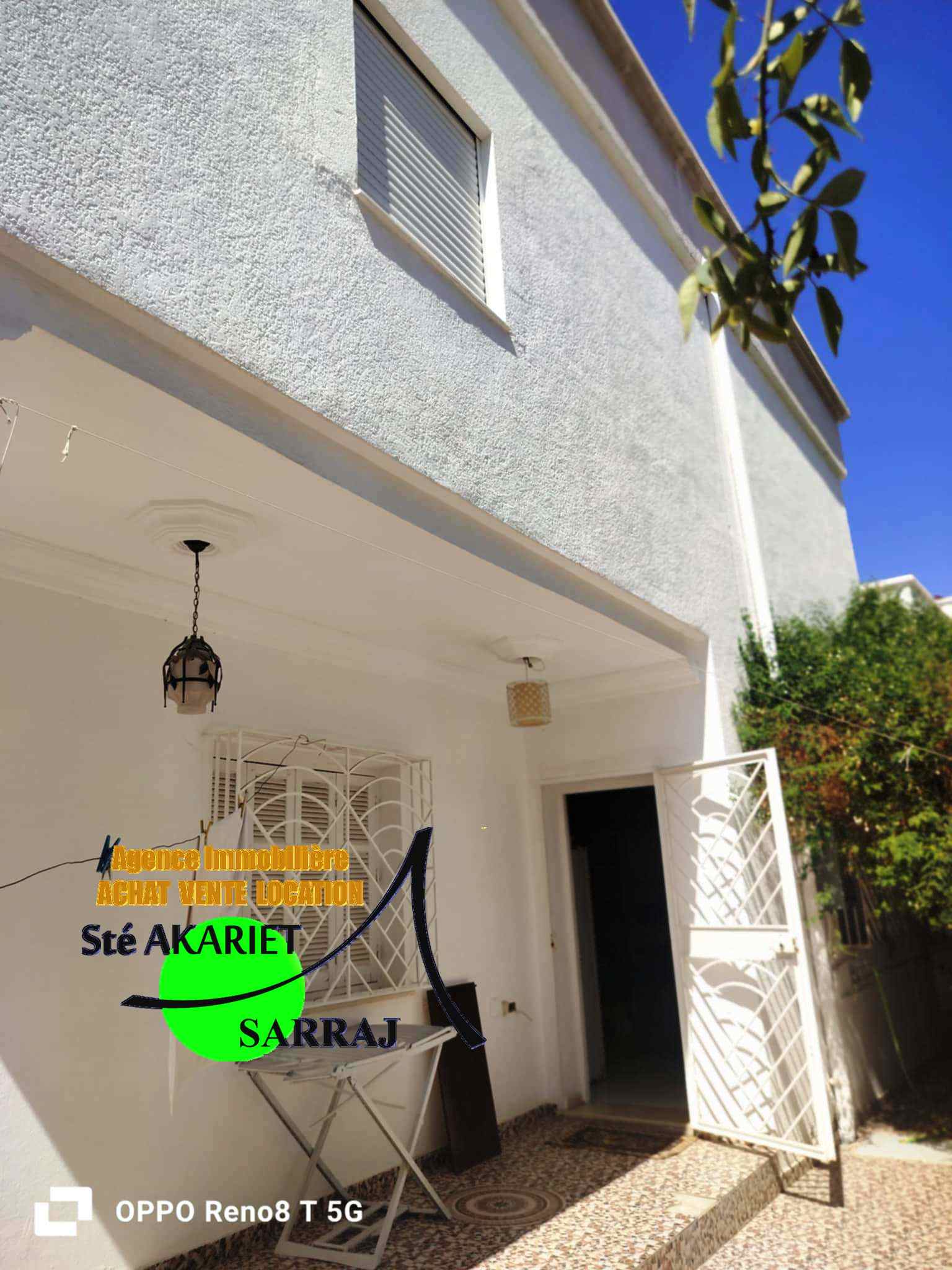 Sousse Jaouhara Sahloul Vente Maisons Occasion de villa sur la route principale sahloul