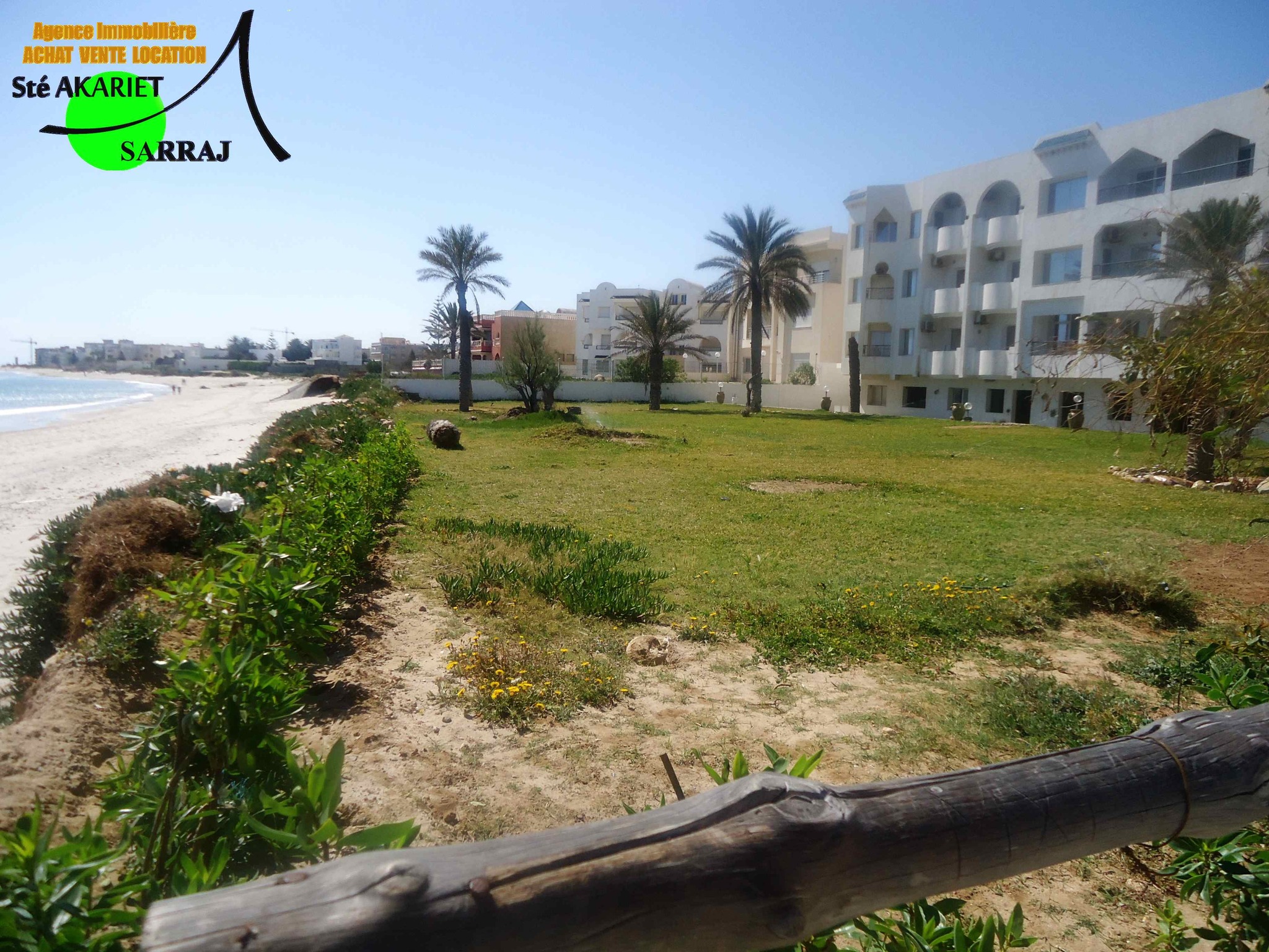Akouda Chatt Meriem Vente Appart. 2 pices Des studio s1 dans une immeuble pieds dans l'eau