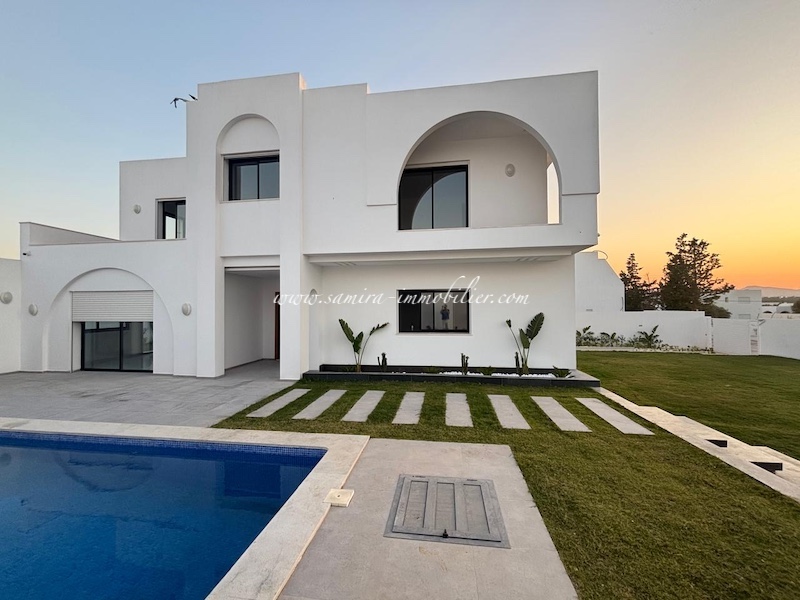 Hammamet Sidi Jedidi Vente Maisons V262 villa la perla