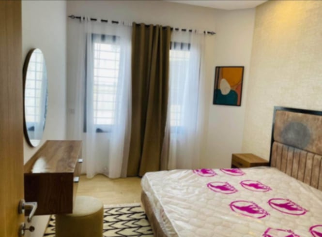 Ain Zaghouan Jardins de Carthage Location Appart. 2 pices Appartement richement meubl