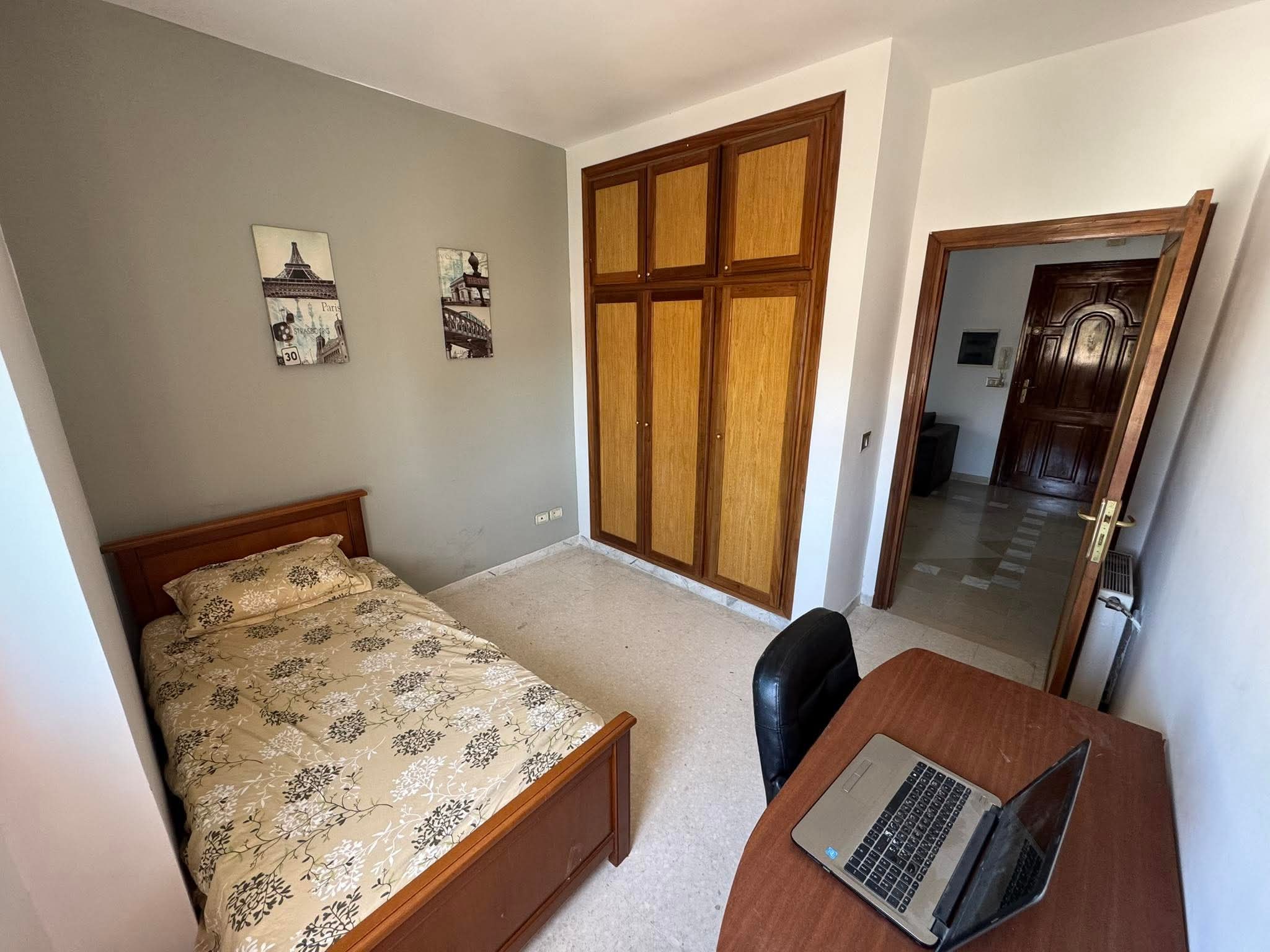 Ariana Ville Cite Ennasr 2 Location Appart. 3 pices S2 meuble 1400d ennasr 2
