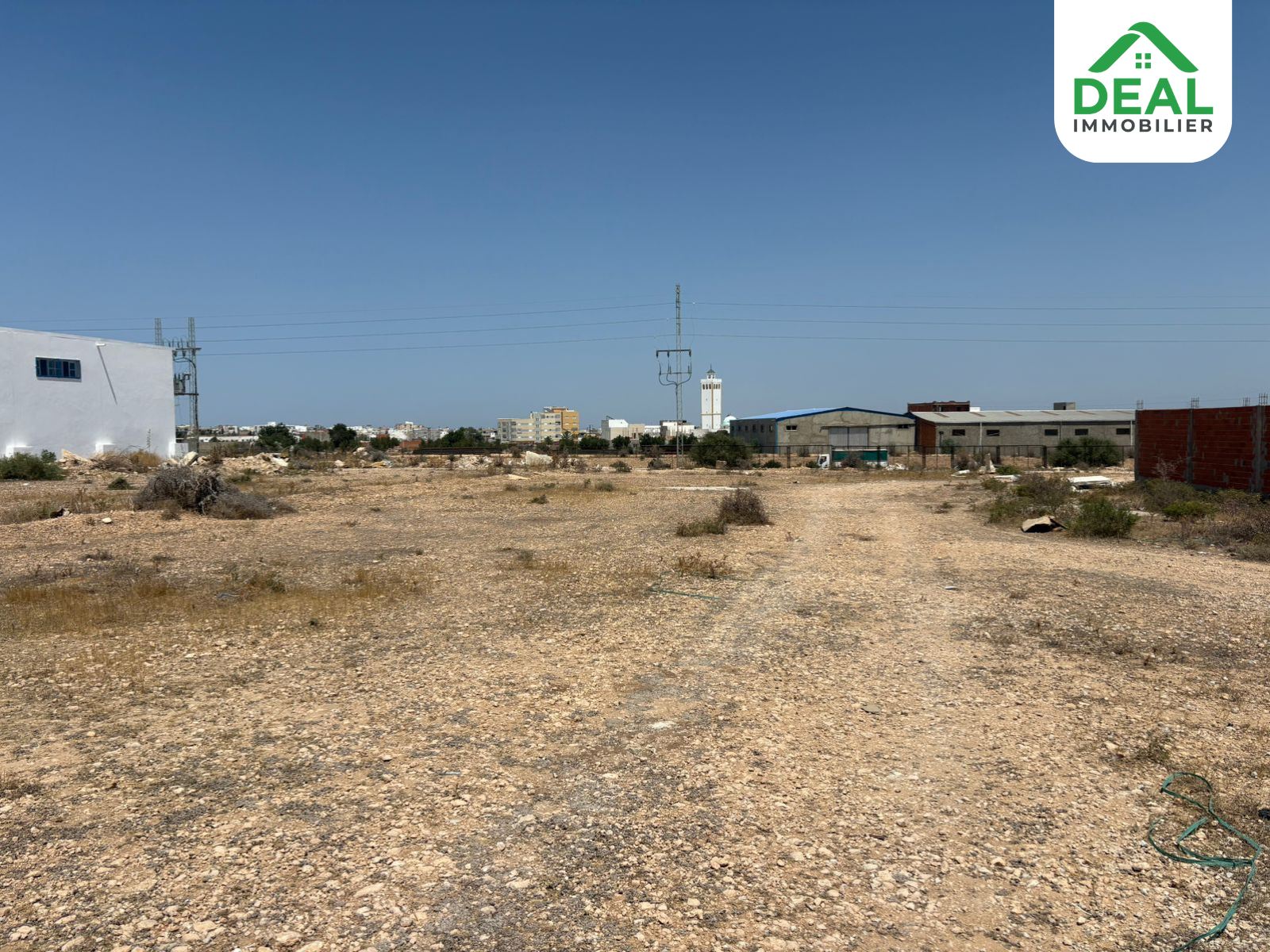 Msaken Msaken Terrain Terrain nu Deux lots pour usage industriel