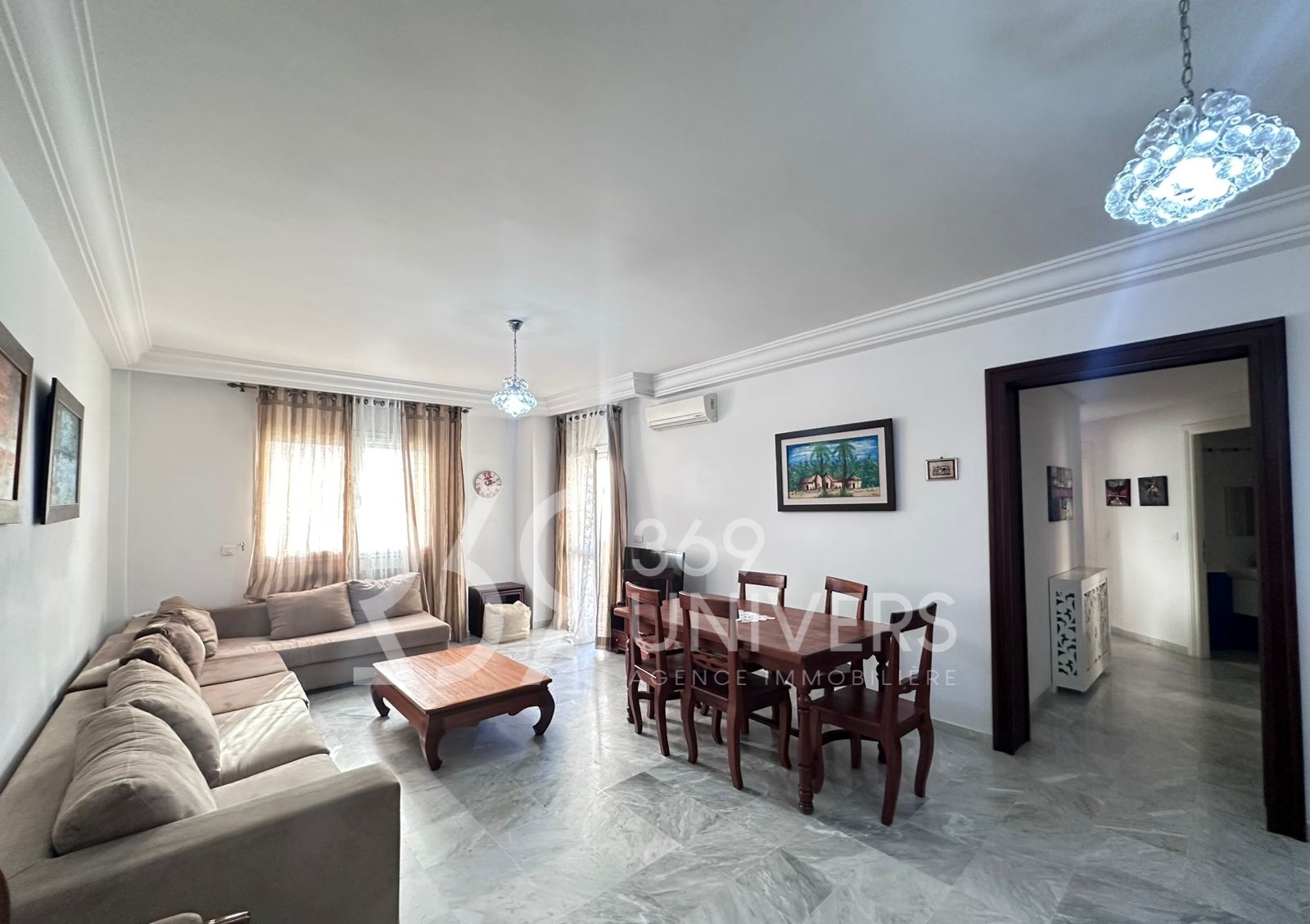 La Marsa Berge Du Lac Location Appart. 2 pices Appartement meubl au lac 2 ref ra147