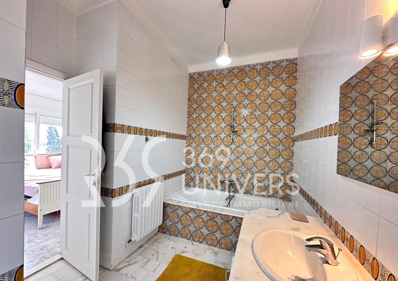 La Marsa Gammart Location Maisons Villa meuble avec piscine  gammarth ref rh165